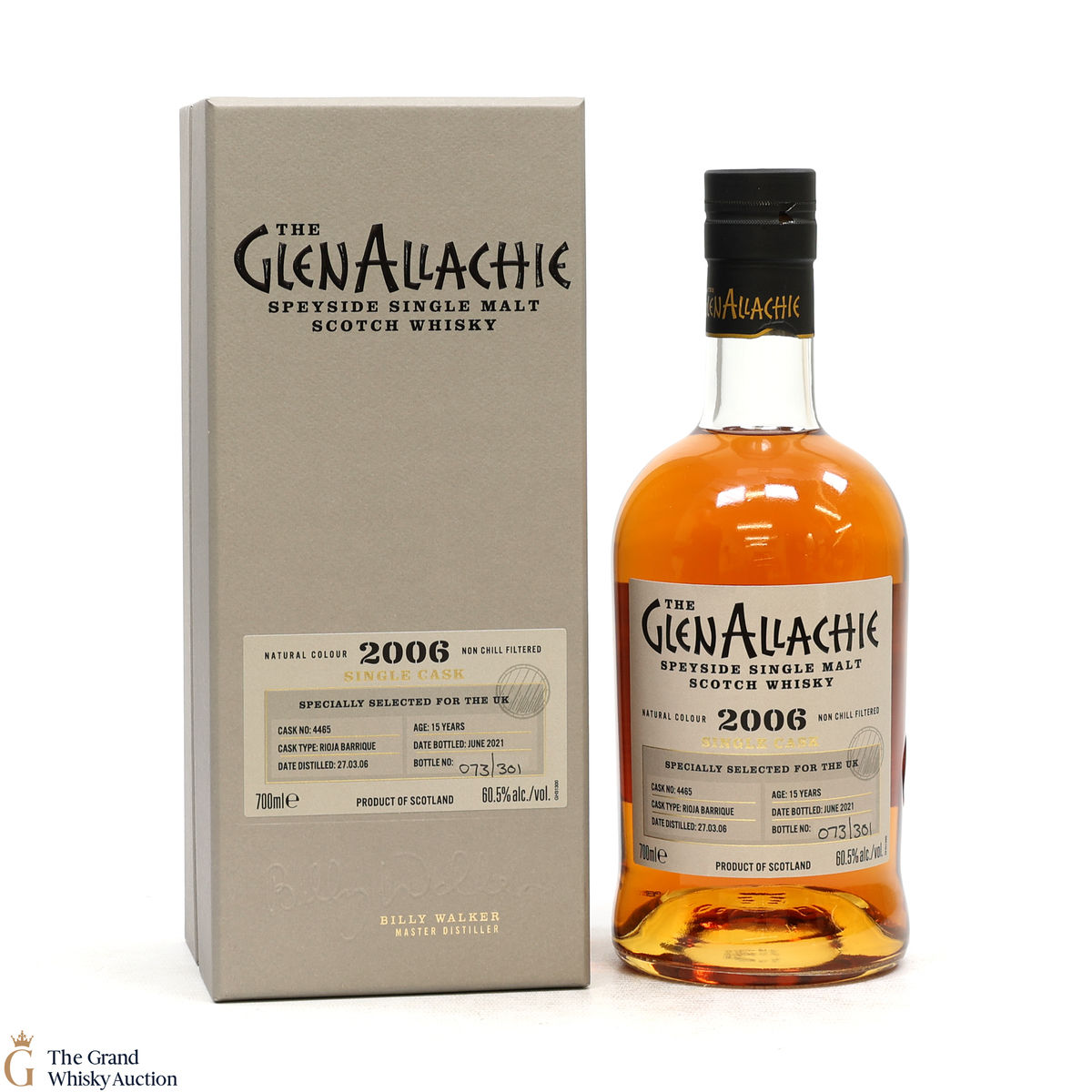 GlenAllachie - 15 Year Old 2006 #4465 - UK Exclusive