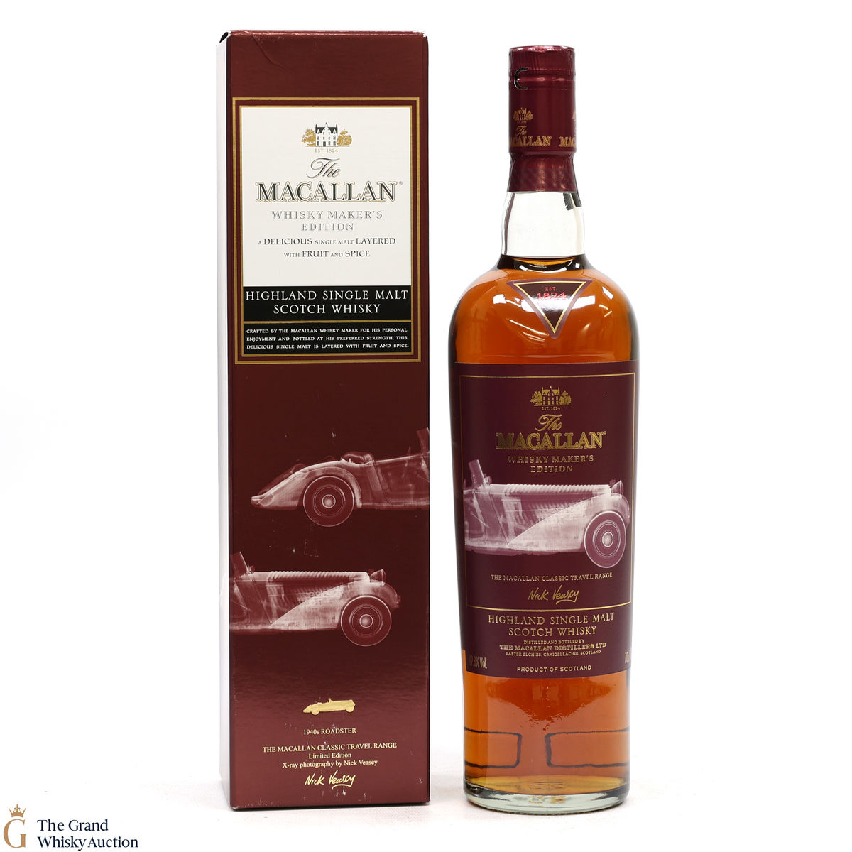 Macallan - Whisky Maker's Edition - Classic Travel Range (Roadster)