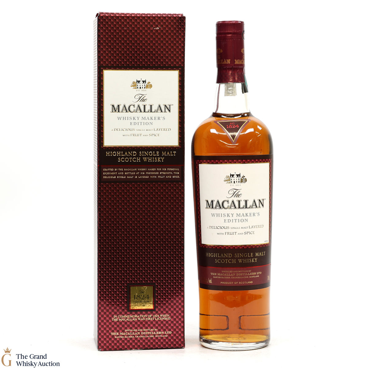 Macallan - The 1824 Collection - Whisky Maker's Edition