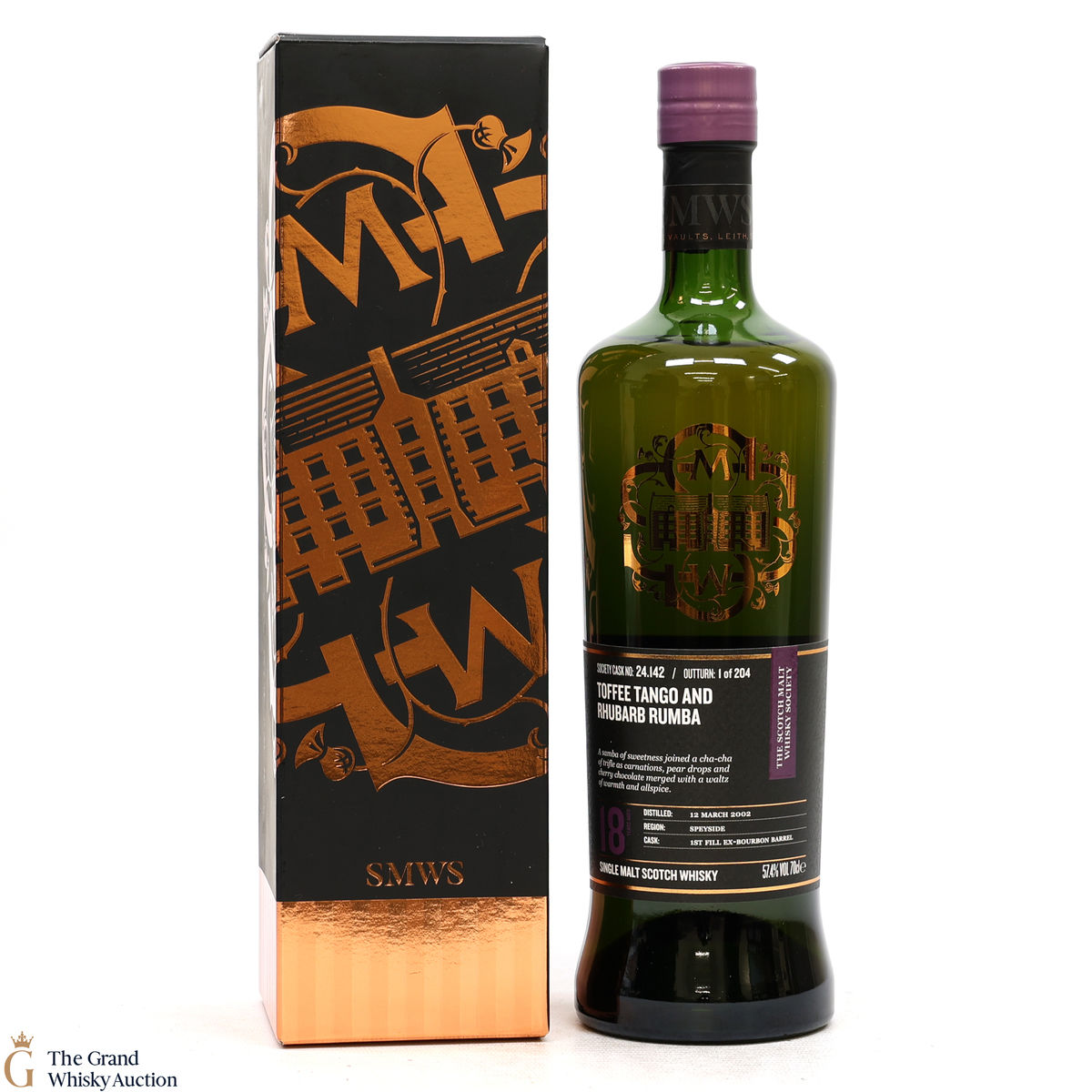 Macallan - 18 Year Old SMWS 24.142 - Toffee Tango and Rhubarb Rumba