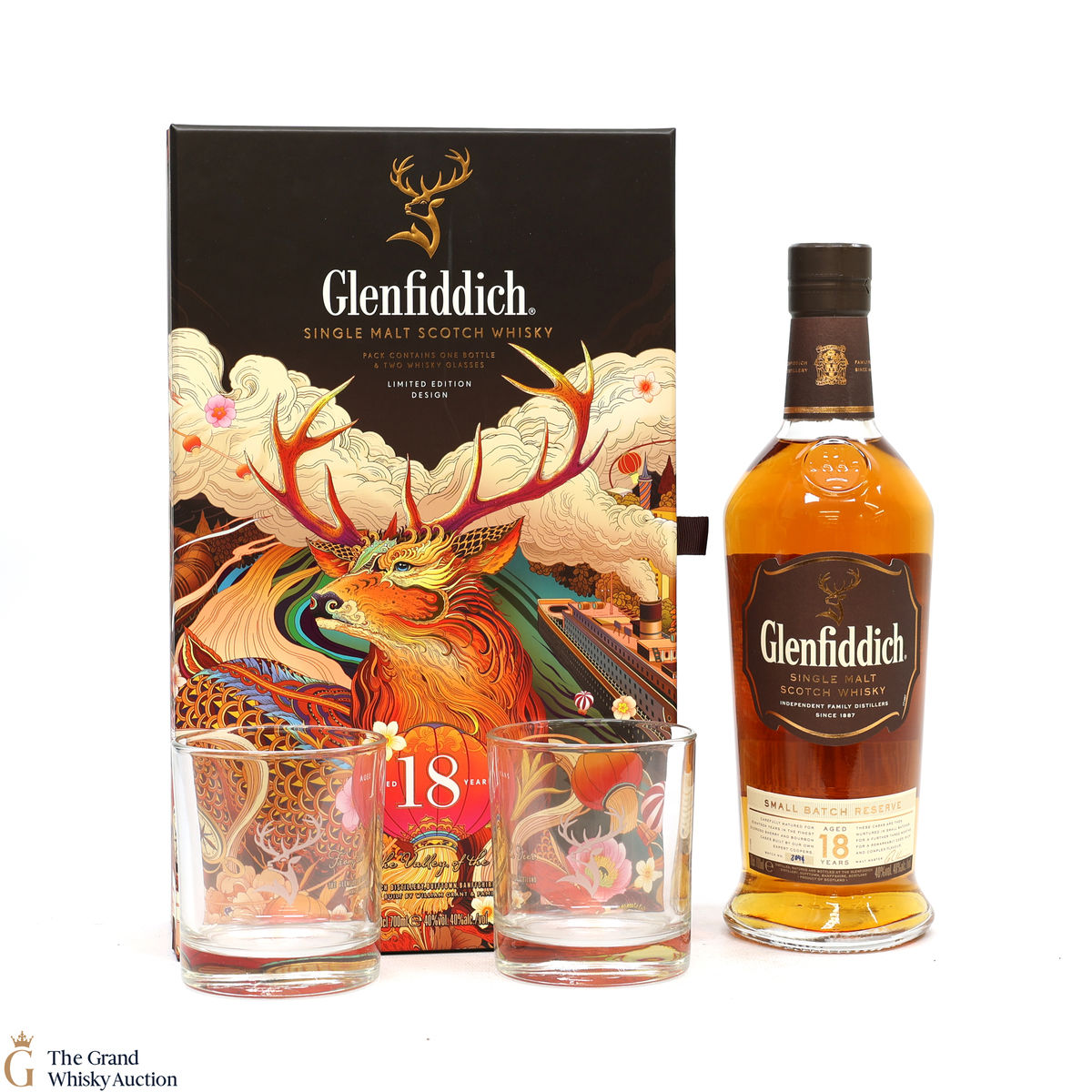 Glenfiddich - 18 Year Old - Small Batch Reserve -Limited Edition Gift Set 