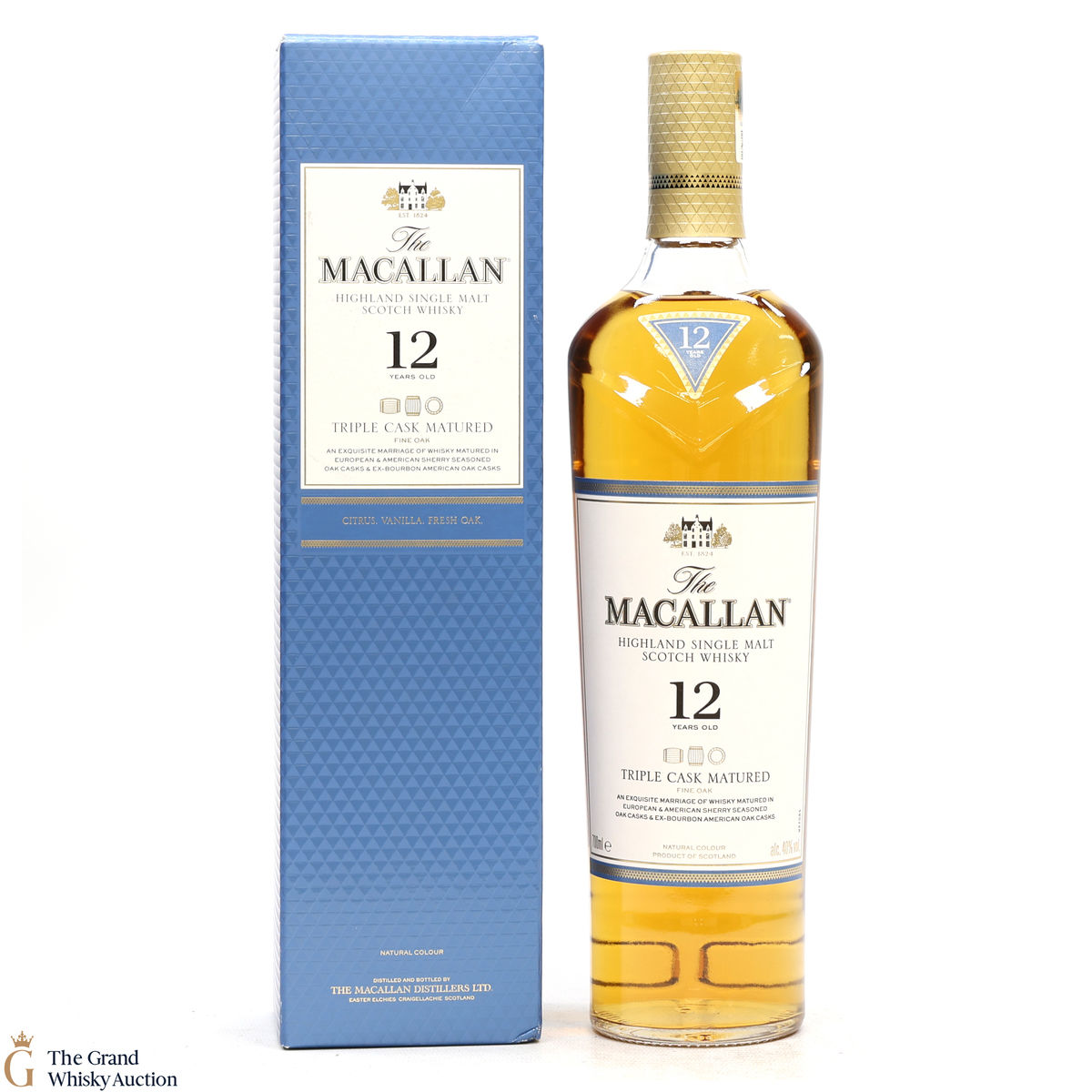 Macallan - 12 Year Old - Triple Cask (Fine Oak) 