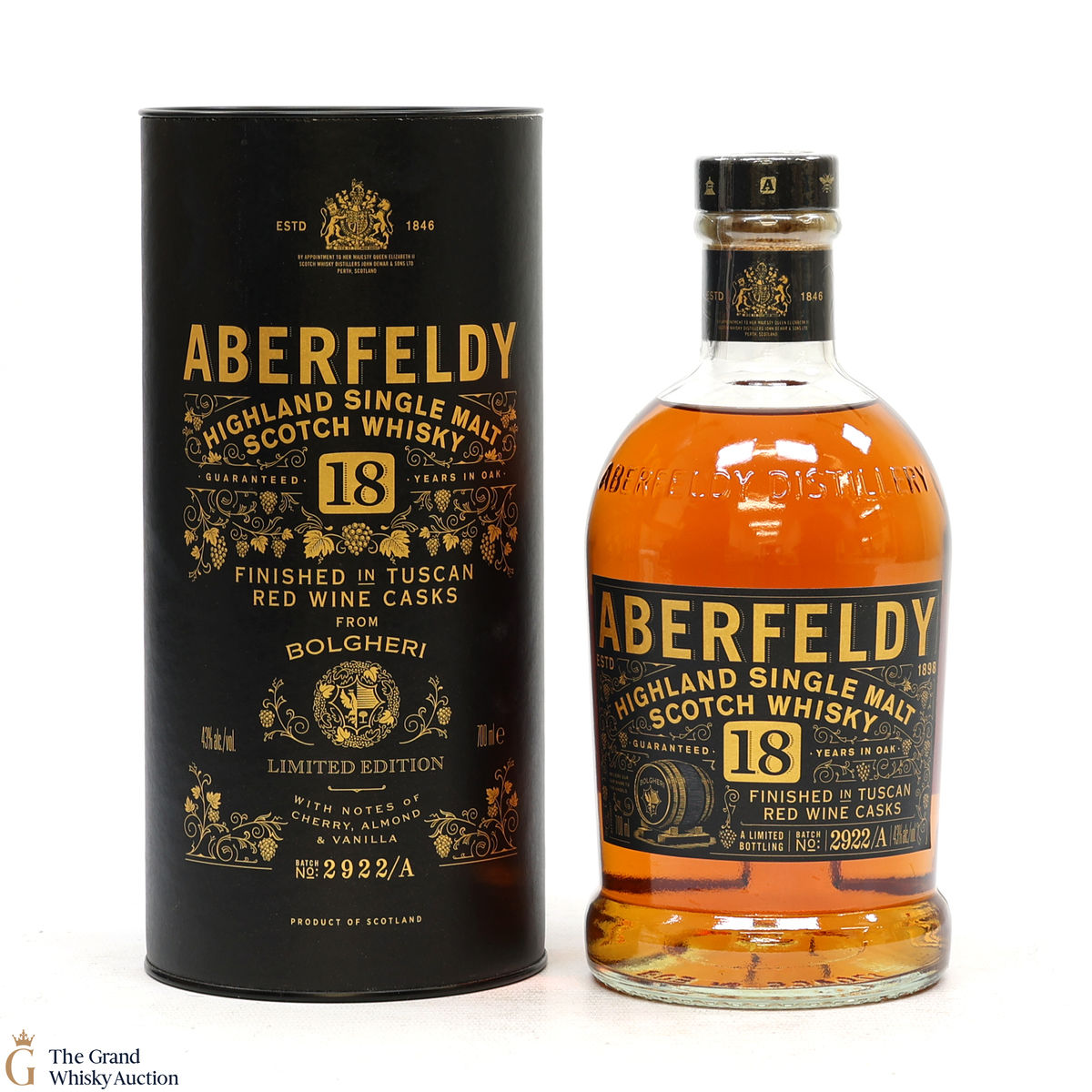 Aberfeldy - 18 Year Old - Tuscan Red Wine Cask Finish