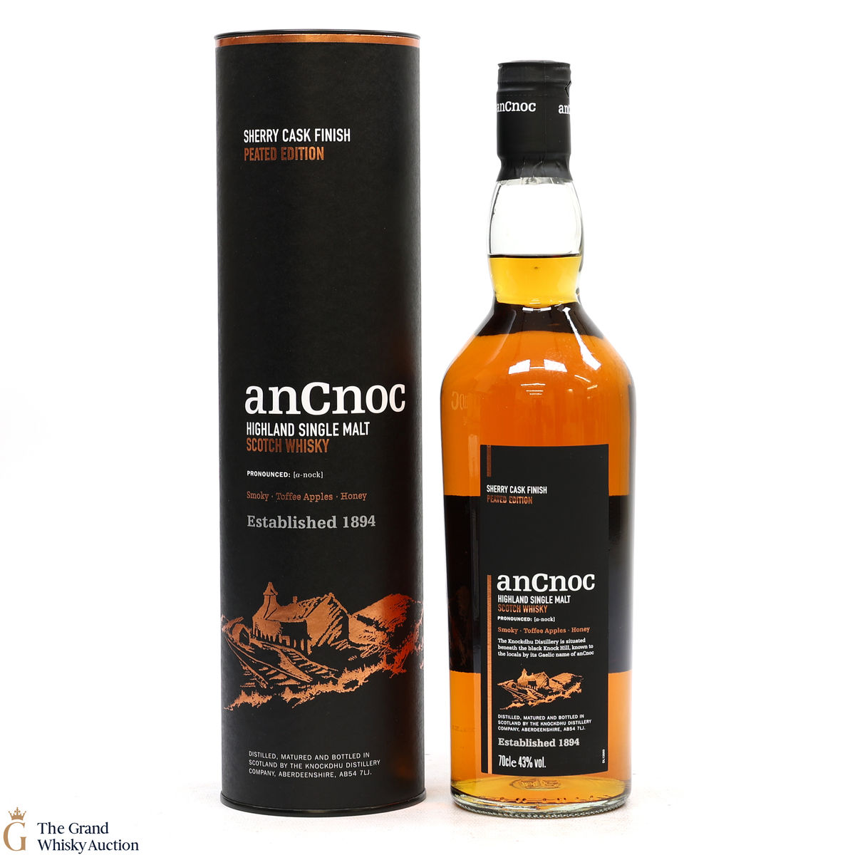 Ancnoc - Peated - Sherry Cask Finish