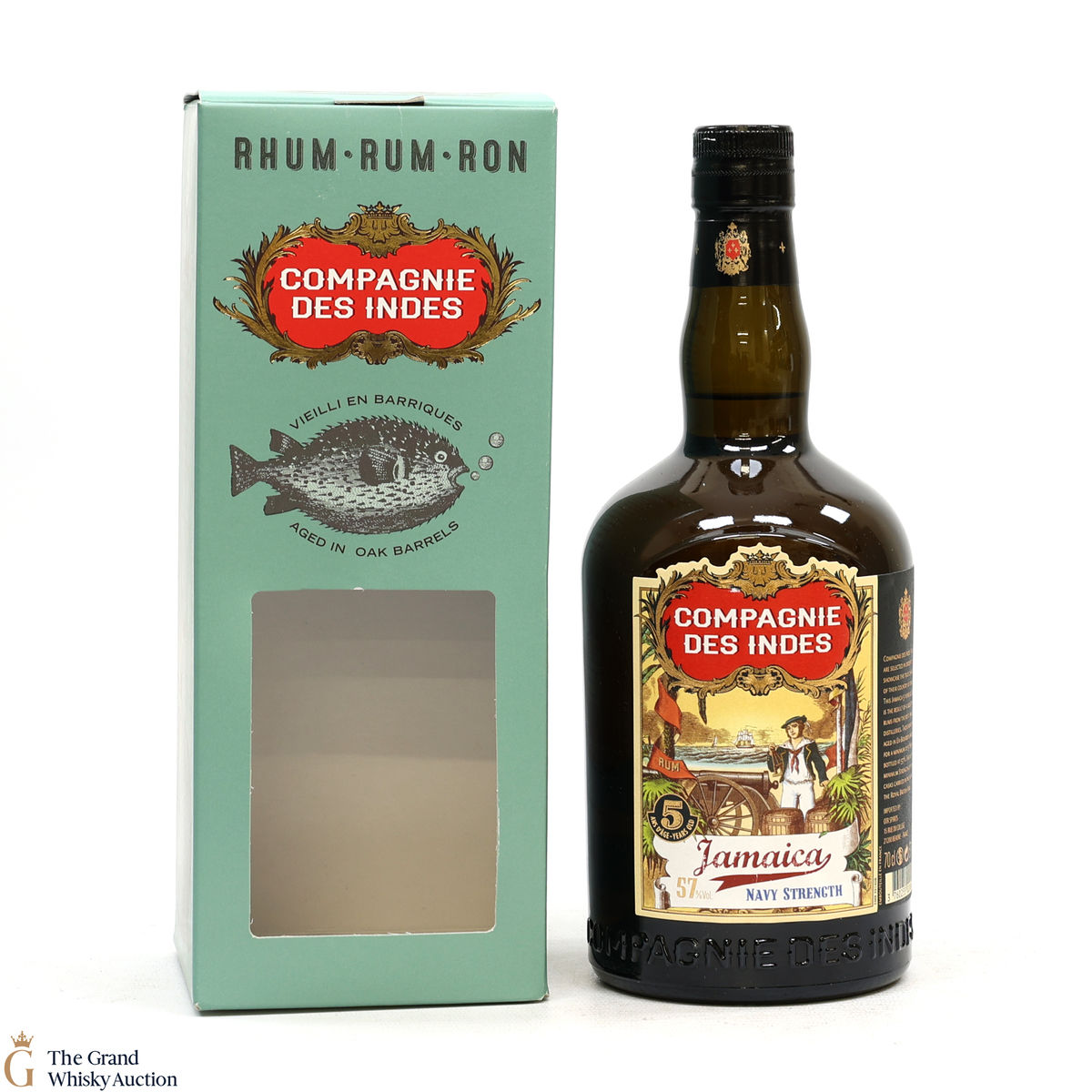 Compagnie des Indes -  5 Year Old - Jamaica Navy Strength
