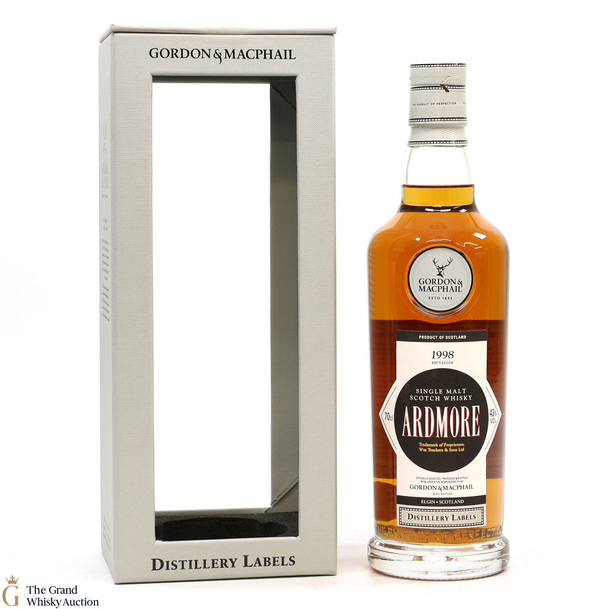 Ardmore - 1998 Gordon & MacPhail 2018 - Distillery Labels