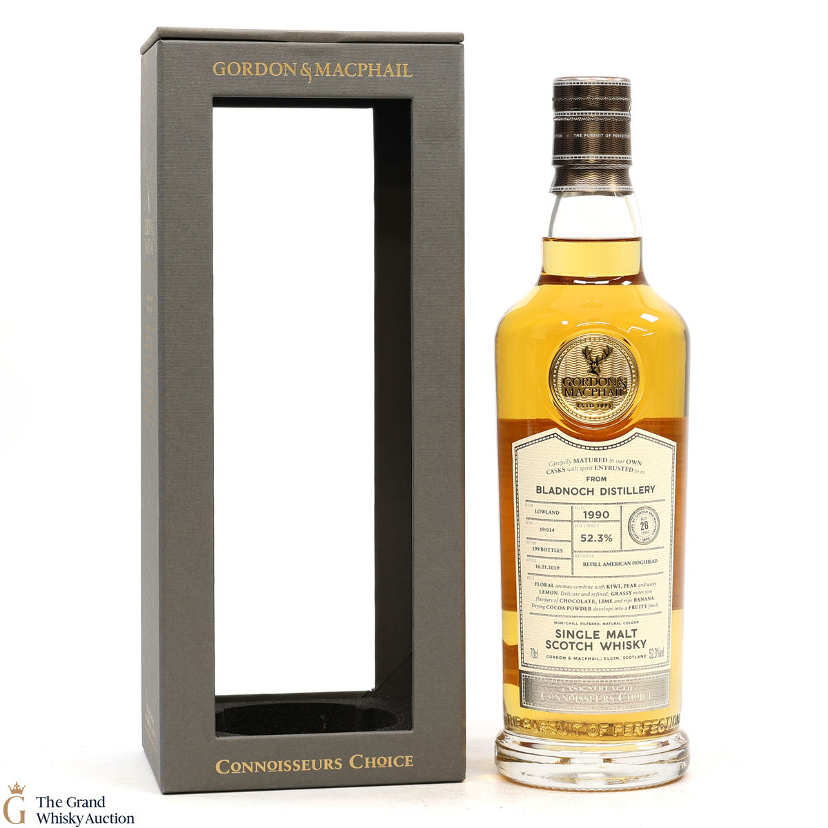 Bladnoch - 28 Year Old 1990 Batch #19/014 - Gordon & MacPhail Connoisseurs Choice
