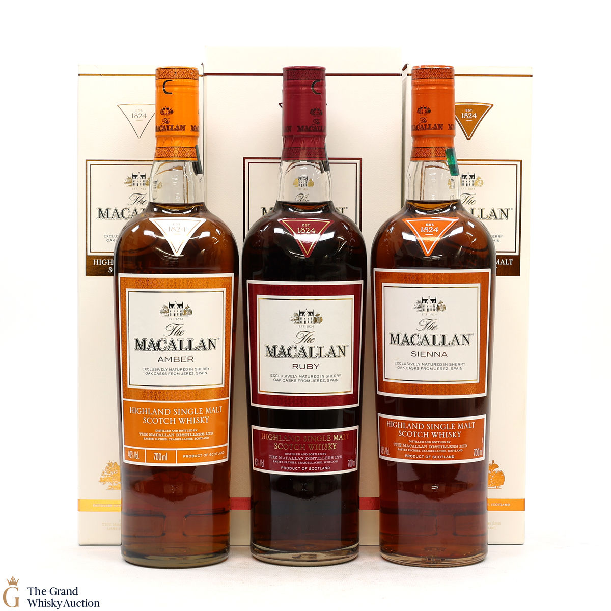Macallan - The 1824 Series (3 x 70cl)