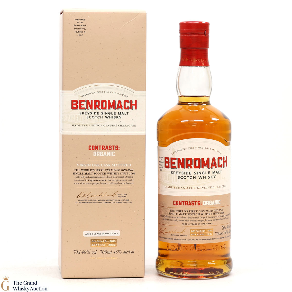 Benromach - 8 Year Old Organic 2013 - 2022