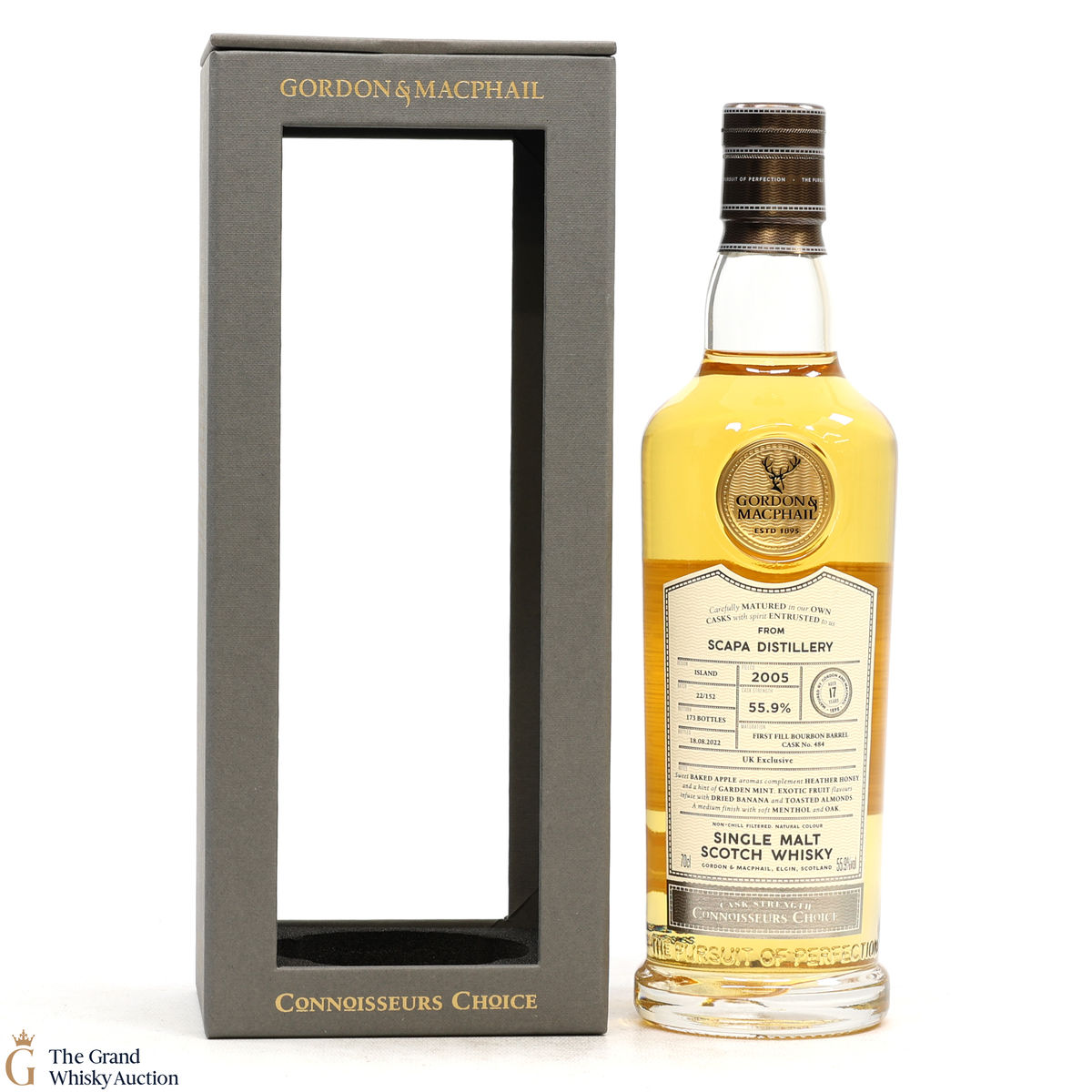 Scapa - 17 Year Old 2005 #484 - Gordon & MacPhail Connoisseurs Choice
