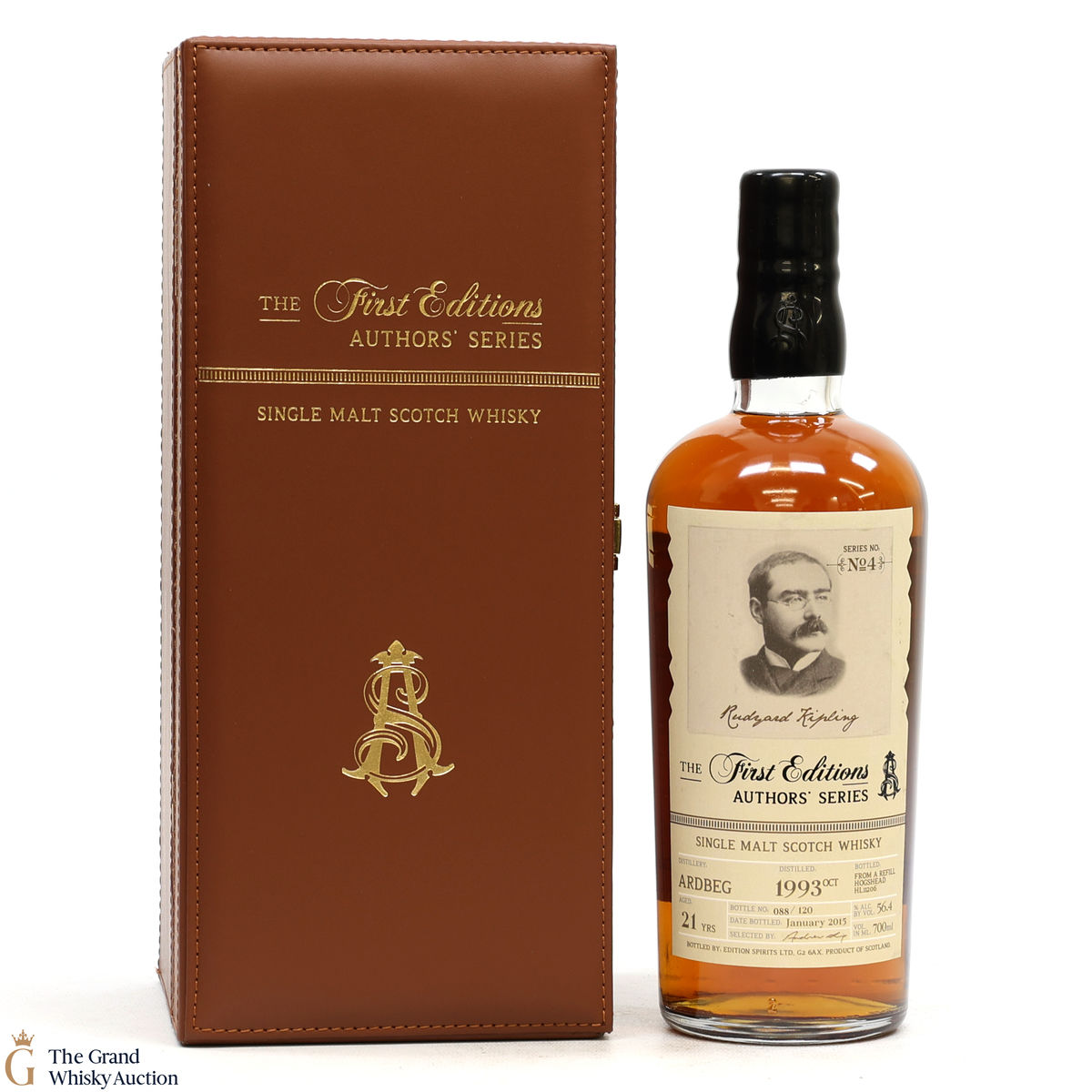 Ardbeg - 21 Year Old 1993 - Authors' Series - 4th Release - Rudyard Kipling