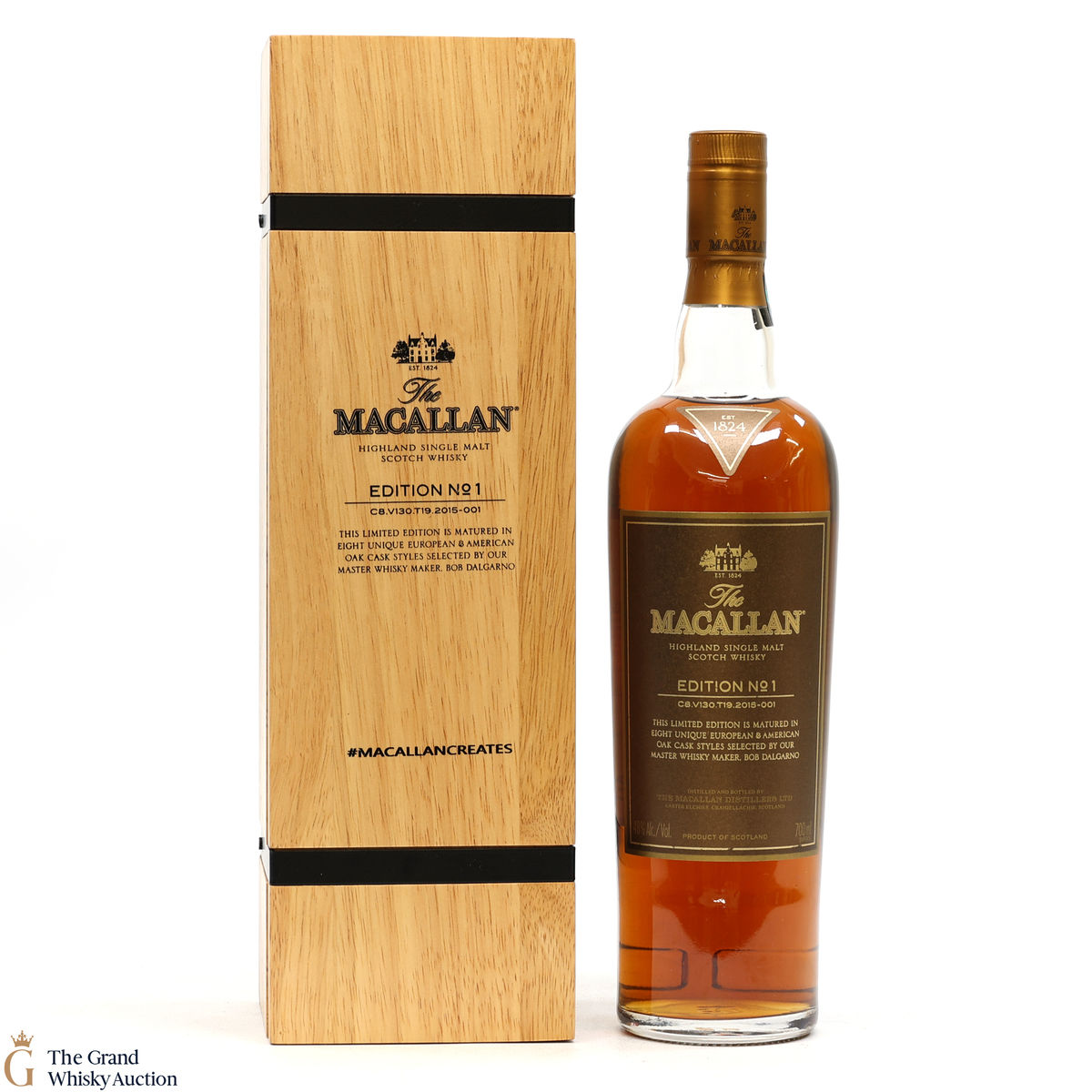 Macallan - Edition No.1 (Wooden Box)