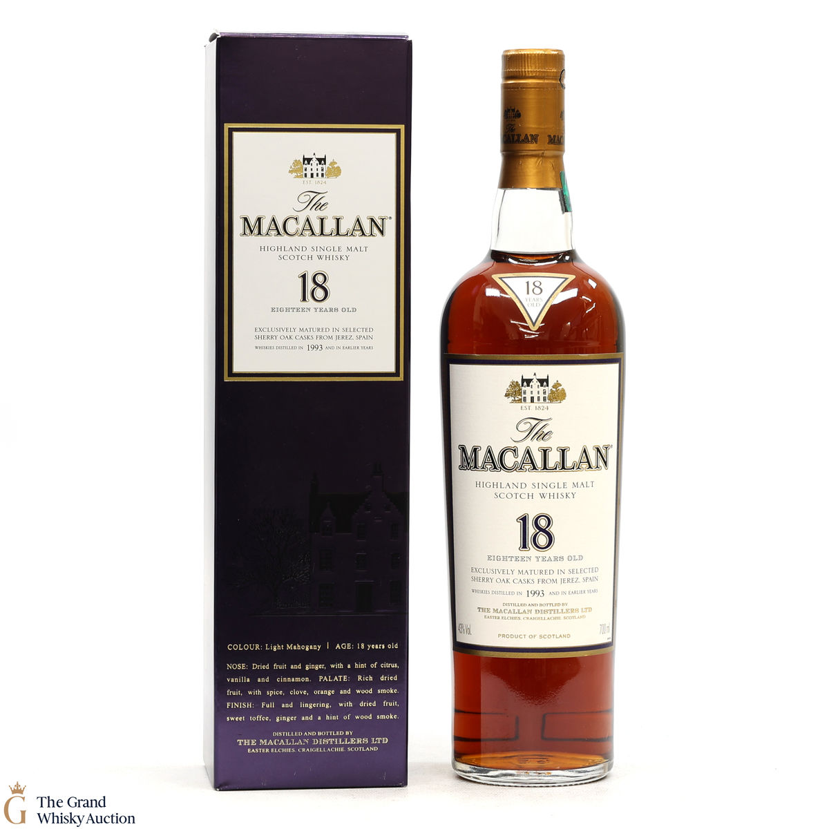 Macallan - 18 Year Old - 1993