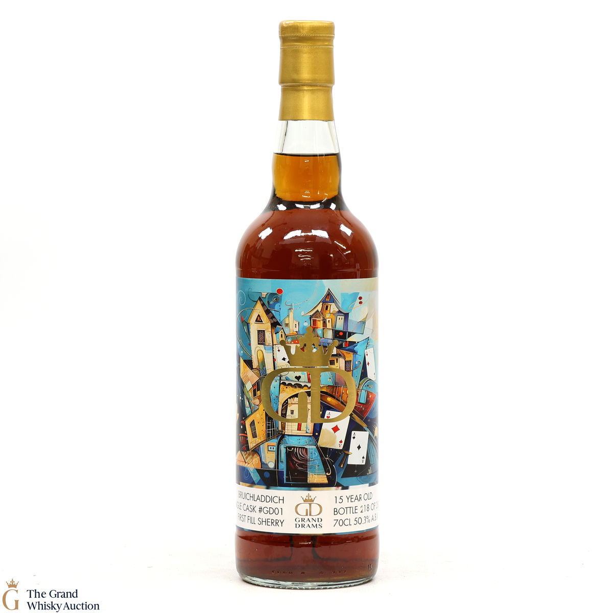 Bruichladdich - 15 Year Old Single Sherry Cask #GD01 - Grand Drams 
