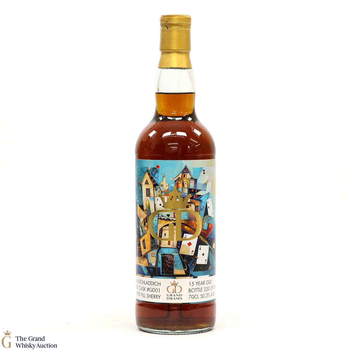 Bruichladdich - 15 Year Old Single Sherry Cask #GD01 - Grand Drams 