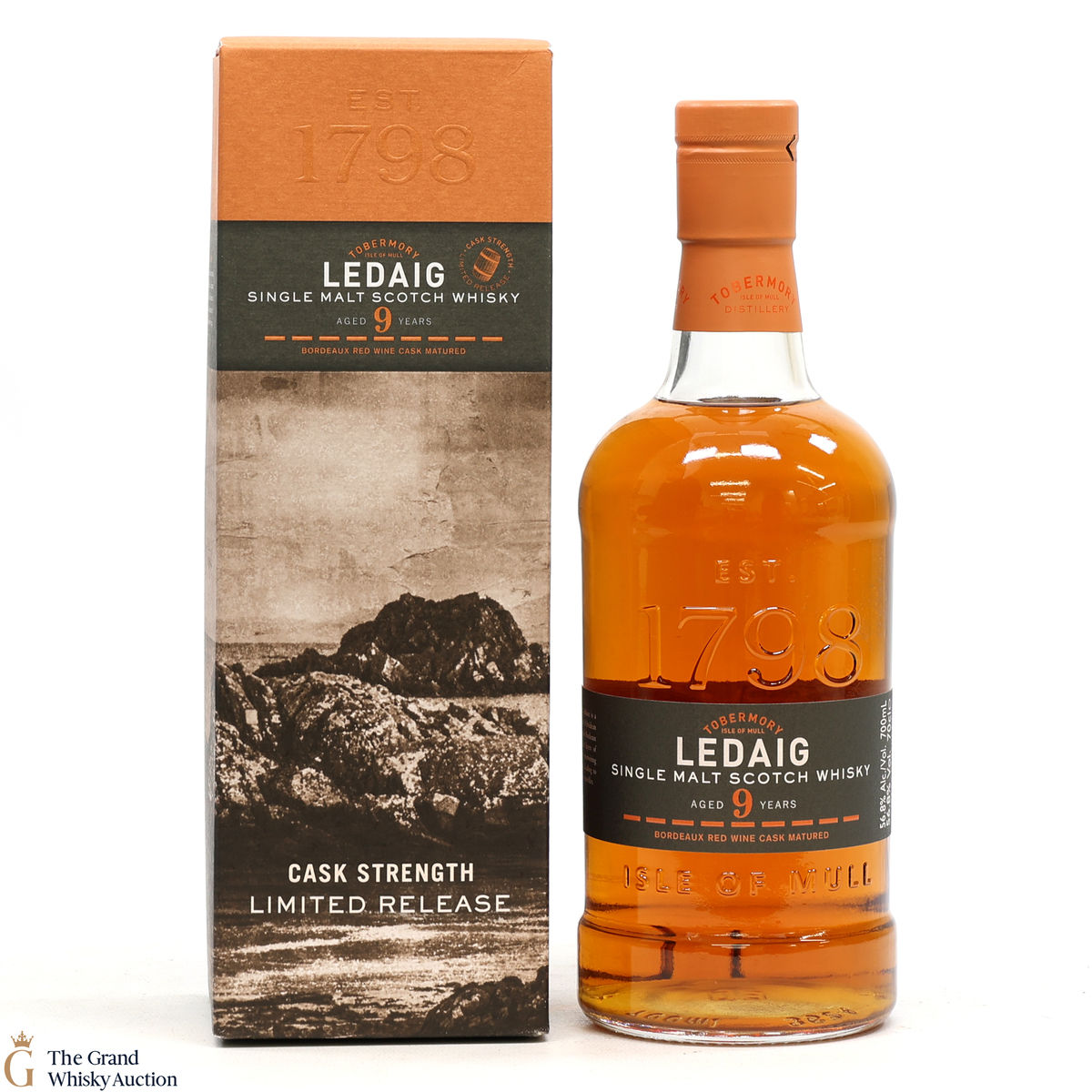 Ledaig - 9 Year Old 2012 - Bordeaux Red Wine Cask Matured 