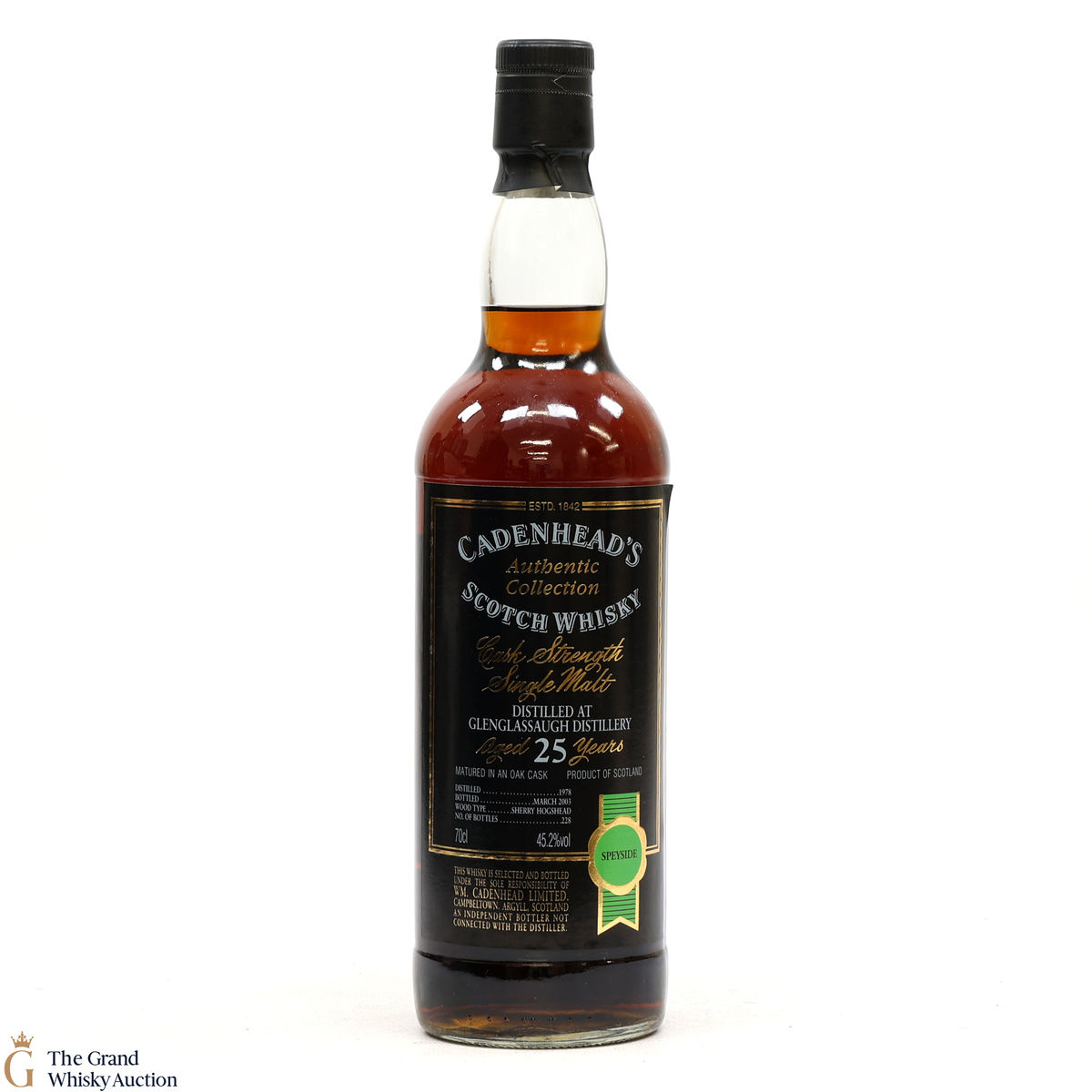 Glenglassaugh - 25 Year Old 1978 - Cadenhead's Authentic Collection