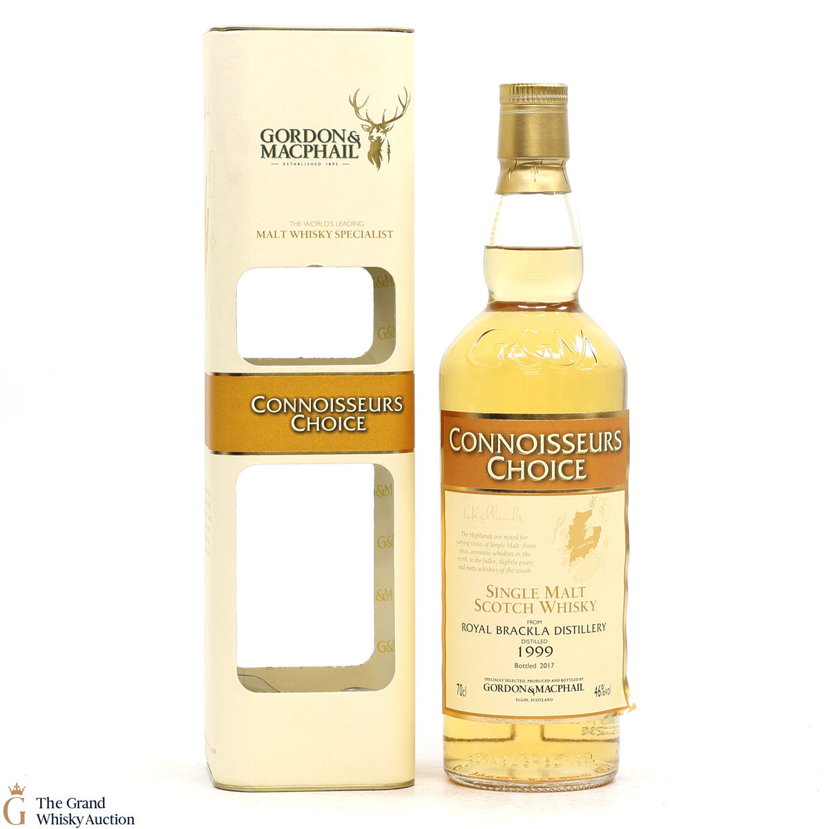 Royal Brackla - 1999 - Gordon & MacPhail Connoisseurs Choice