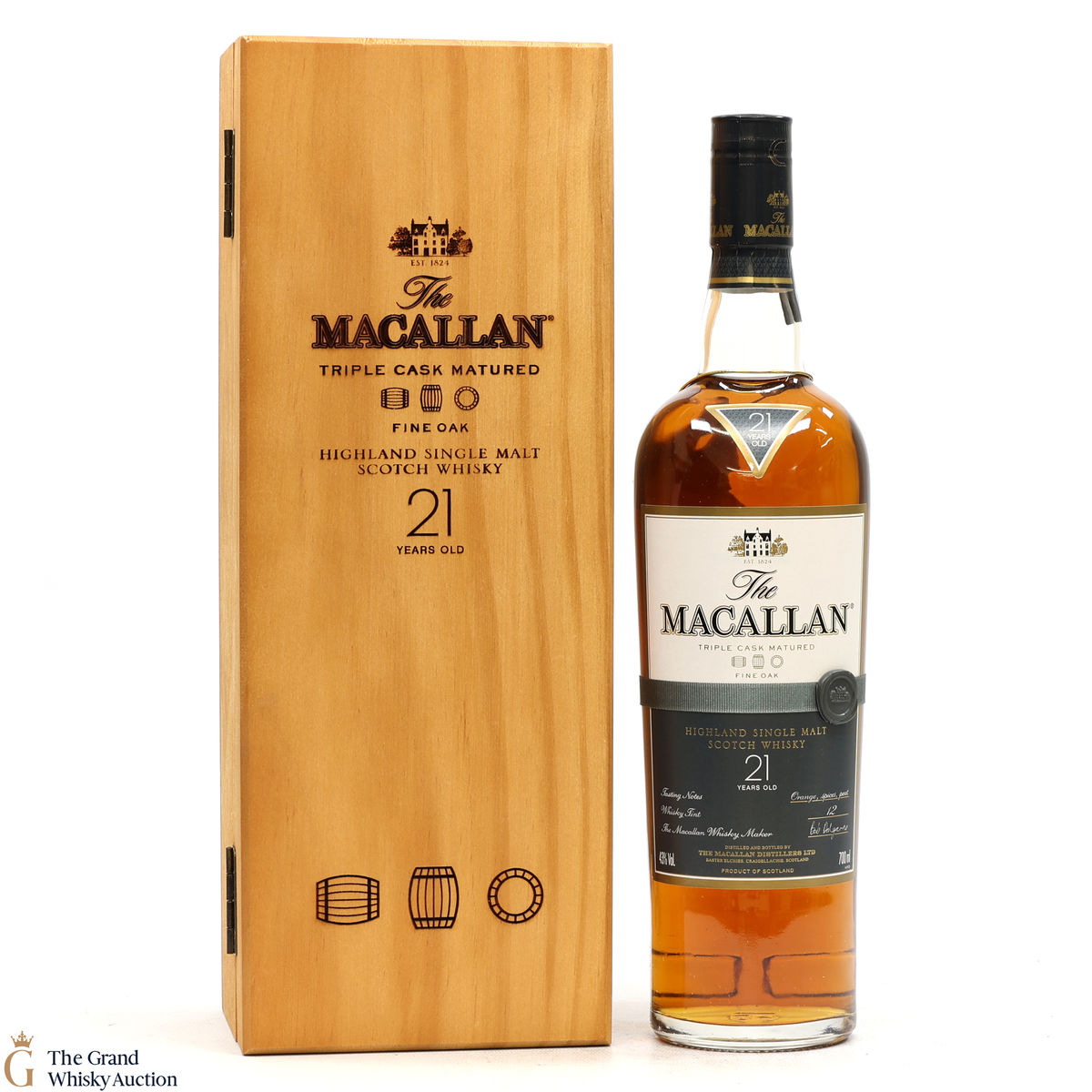 Macallan - 21 Year Old - Fine Oak