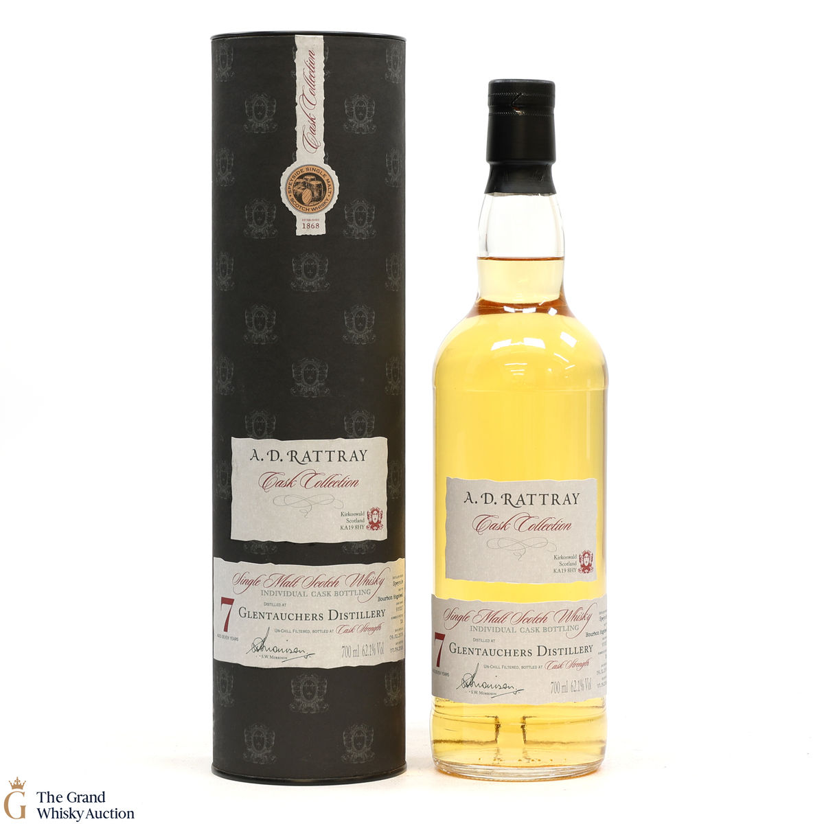 Glentauchers - 7 Year Old 2009 #900217 - A.D. Rattray Cask Collection