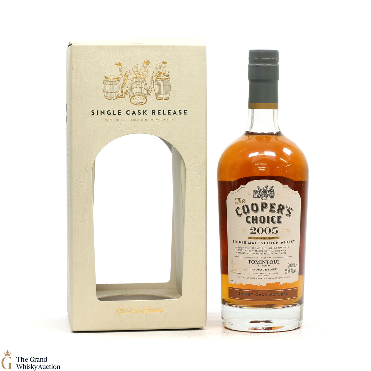 Tomintoul - 13 Year Old 2005 - Sherry Cask #10 - Cooper's Choice
