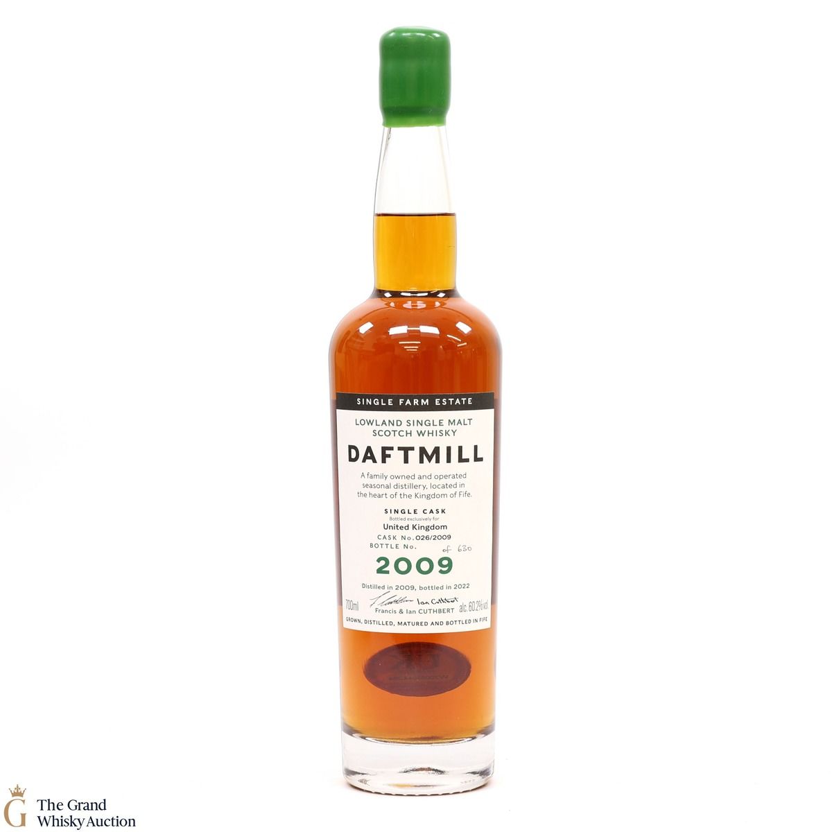 Daftmill - 2009 Single Cask #026/2009 - UK Exclusive 2022