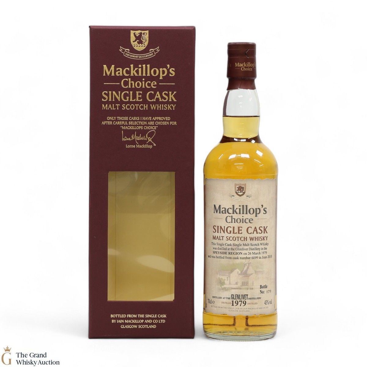 Glenlivet - 1989 Single Cask #6099 - Mackillop's Choice 