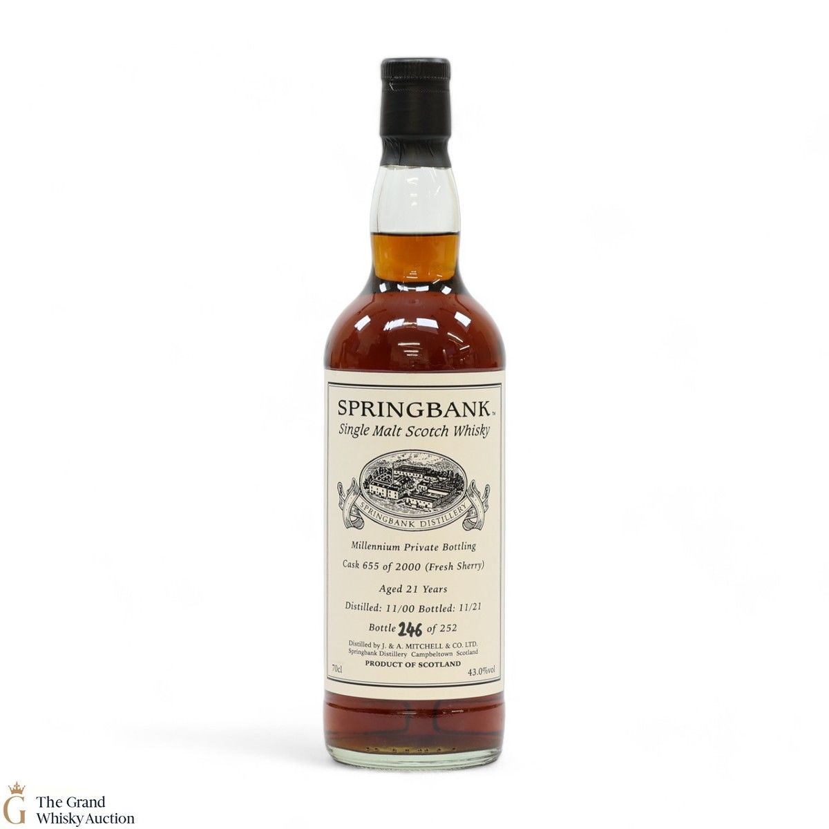 Springbank - 21 Year Old 2000 - Millennium Private Bottling 