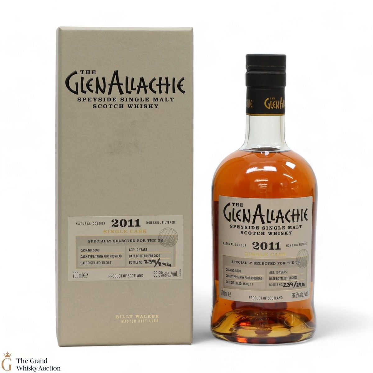 Glenallachie - 10 Year Old 2011 Uk Exclusive #5368 Tawny Port