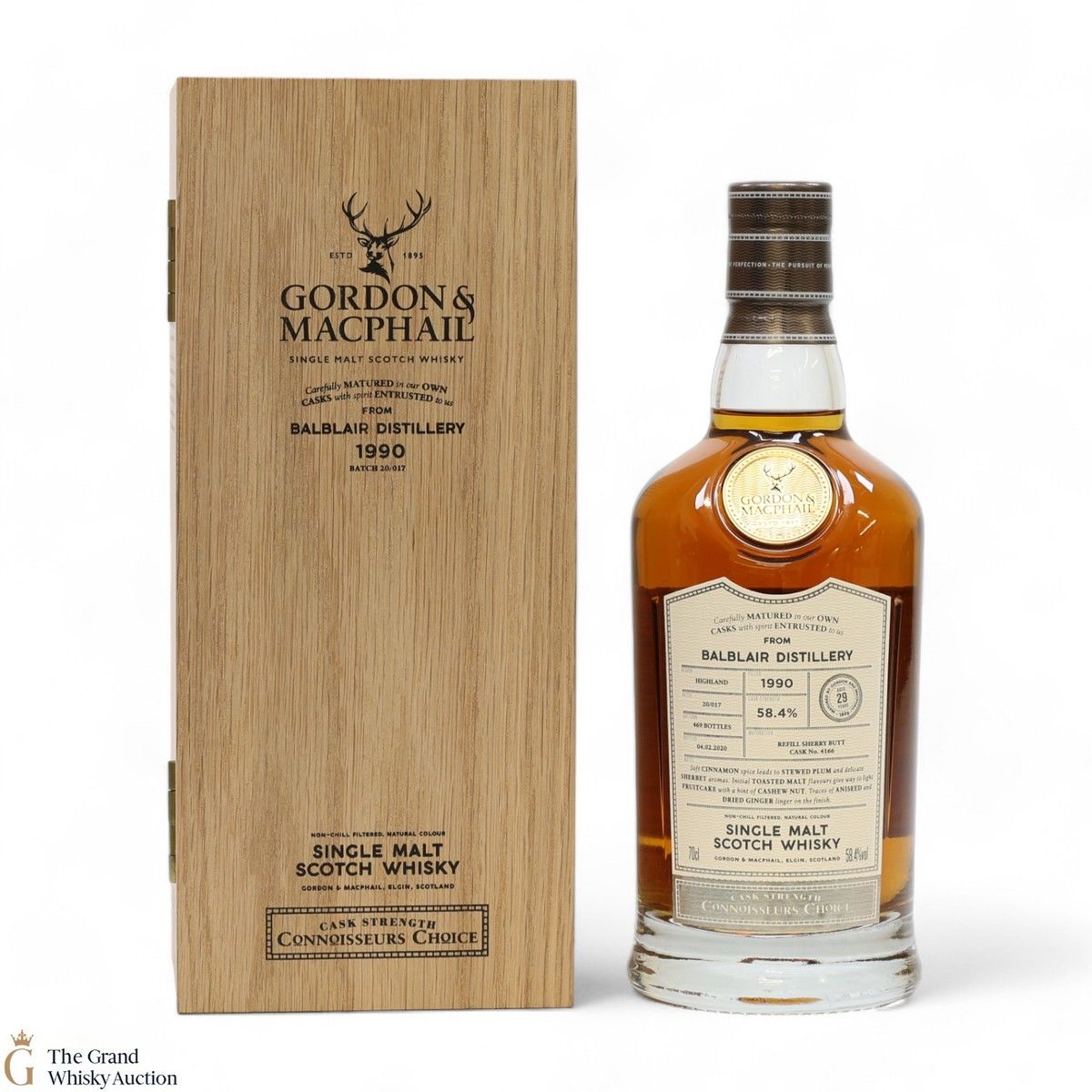 Balblair - 29 Year Old 1990 Batch #20/017 - Gordon & MacPhail Connoisseurs Choice