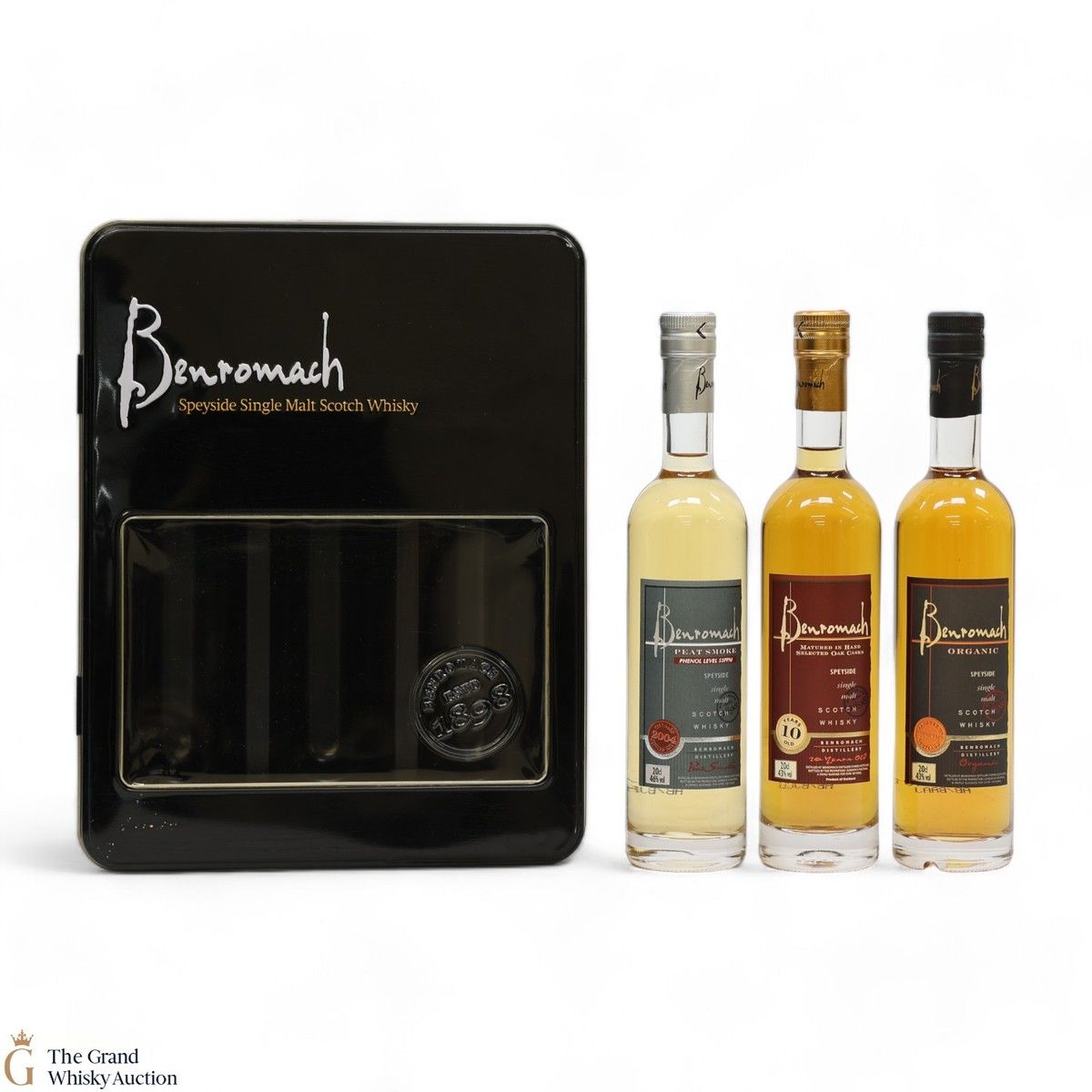 Benromach - 10 Year Old, Peat Smoke & Organic (3x20cl)