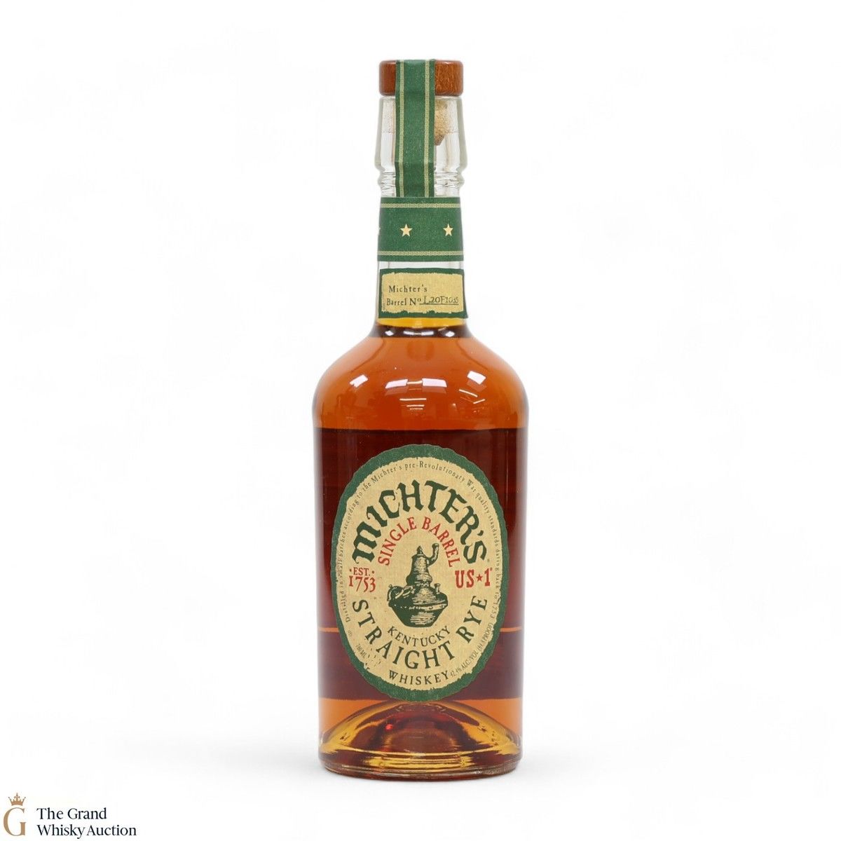 Michter's - Single Barrel Rye Whiskey #L20F1035 2020