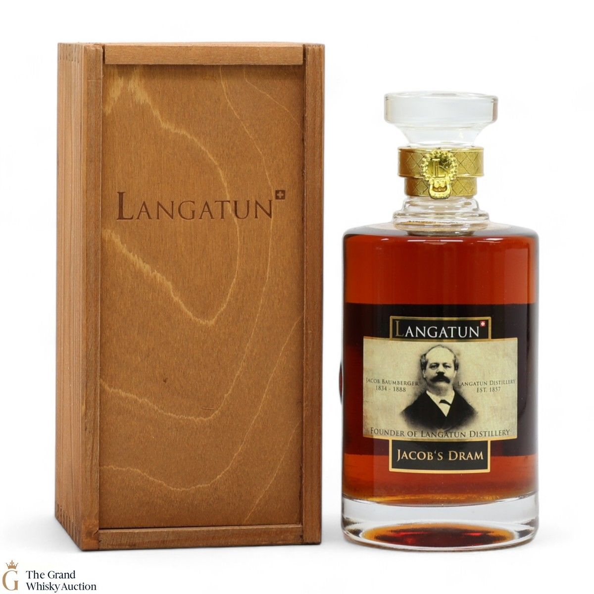 Langatun - Jacob's Dram - Peated Single Malt (50cl)