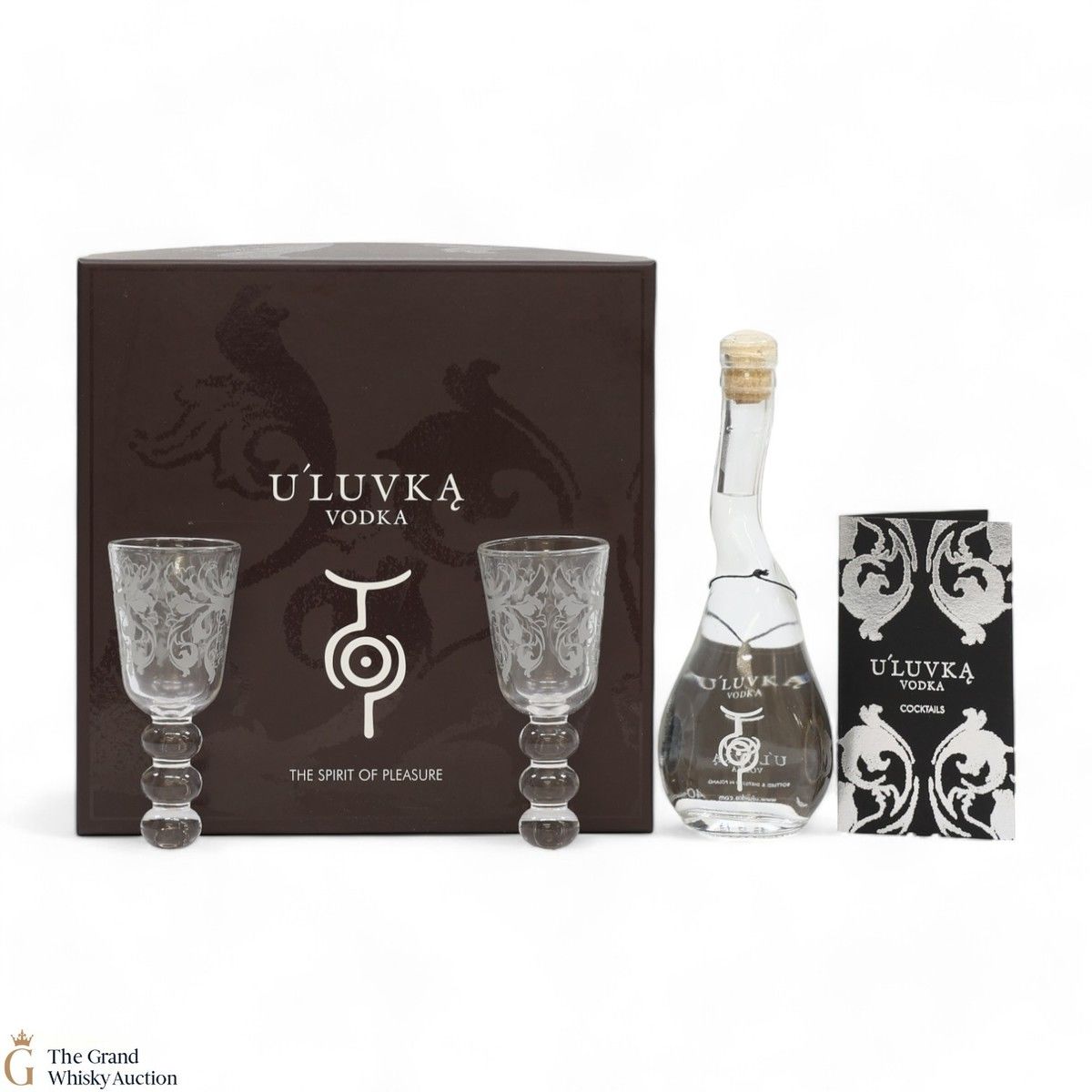 U'Luvka Vodka 10cl (with 2x glasses) 
