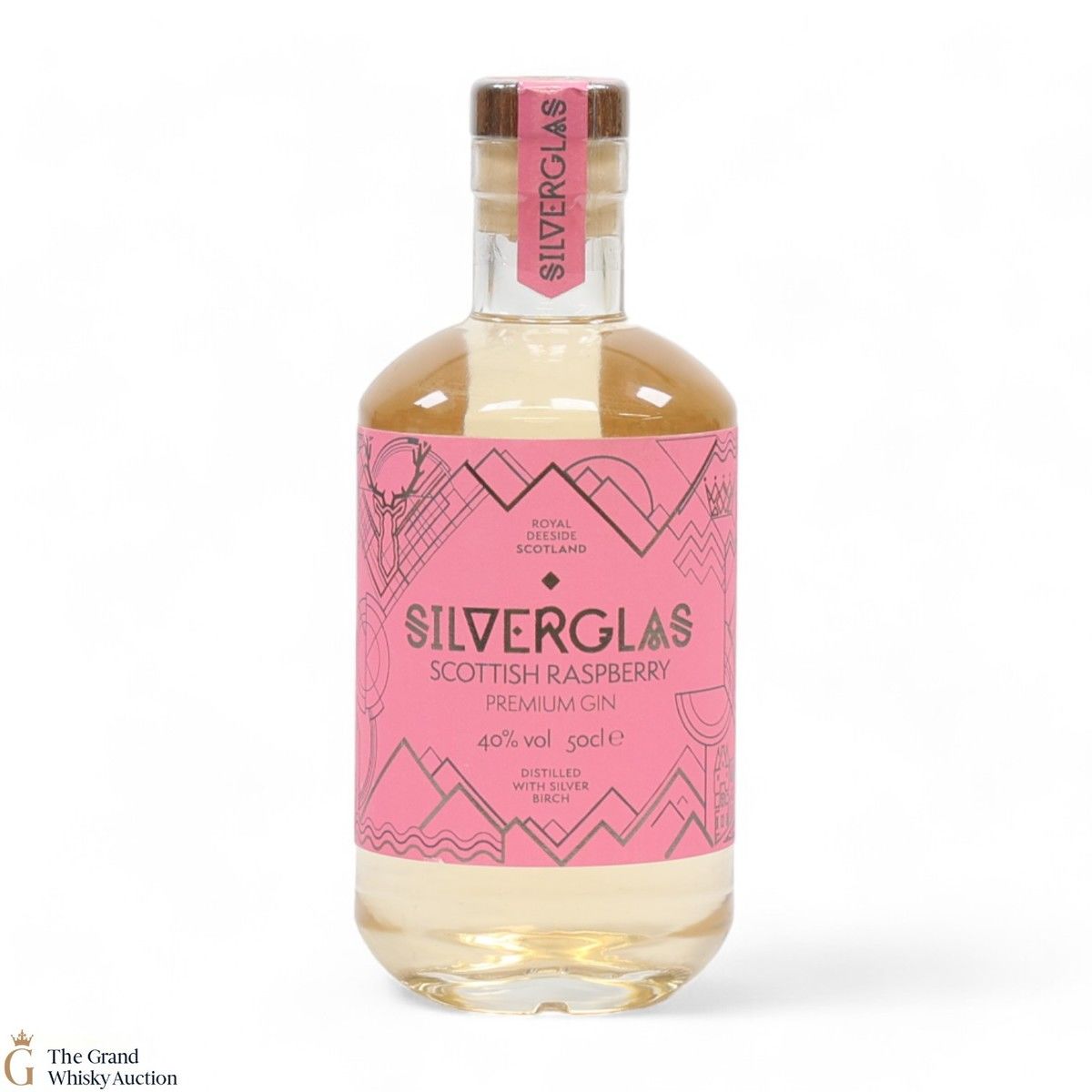 Silverglas - Scottish Raspberry Premium Gin (50cl)
