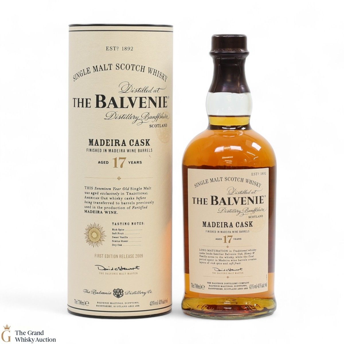 Balvenie - 17 Year Old Madeira Wine Finish First Edition 2009
