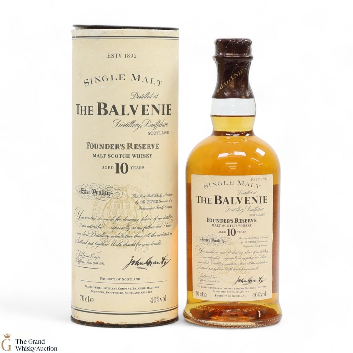 Balvenie - 10 Year Old - Founder's Reserve 