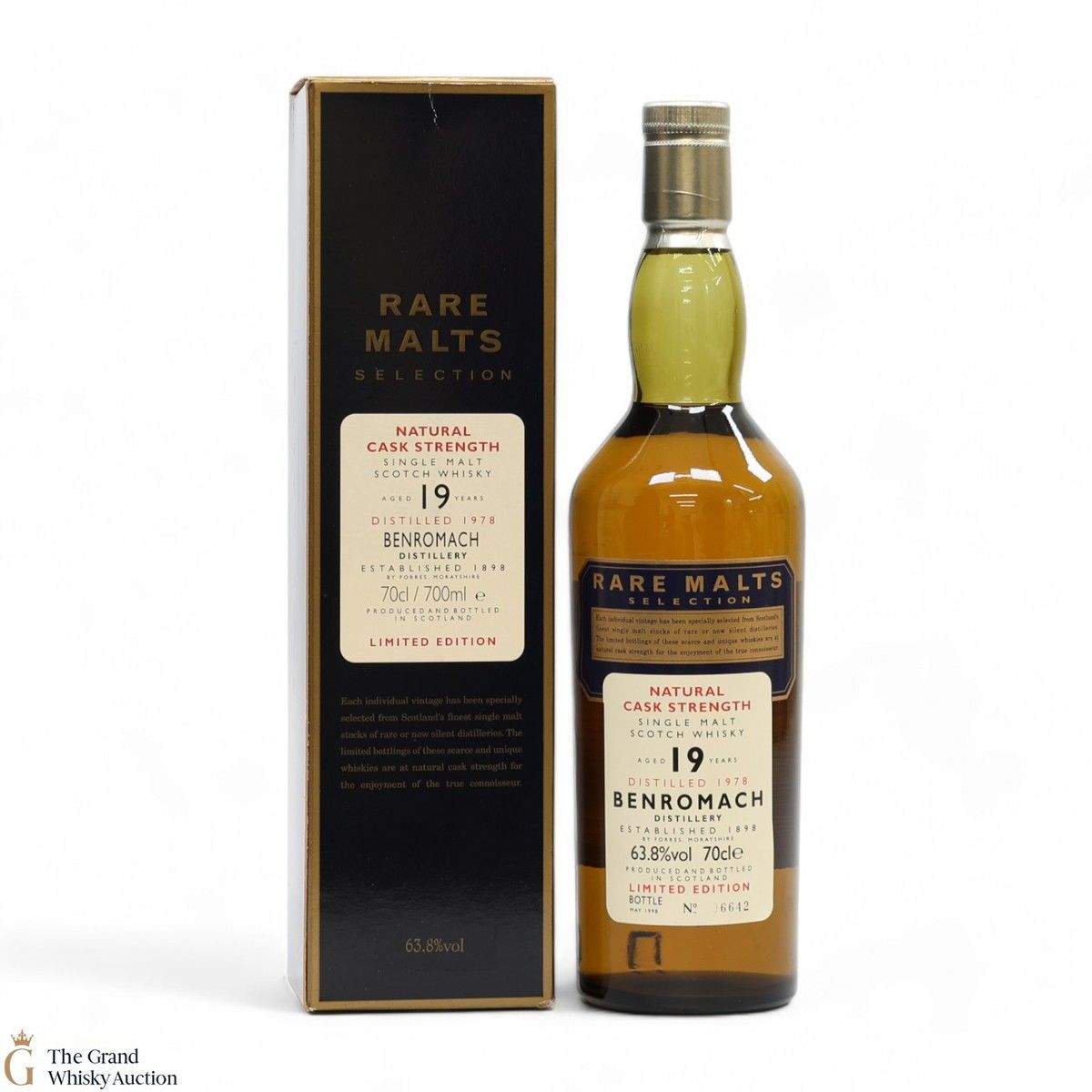 Benromach - 19 Year Old 1978 - Rare Malts 63.8%