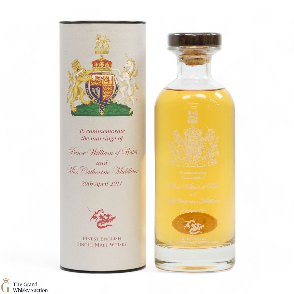The English Whisky Co. - Royal Marriage William & Catherine Decanter