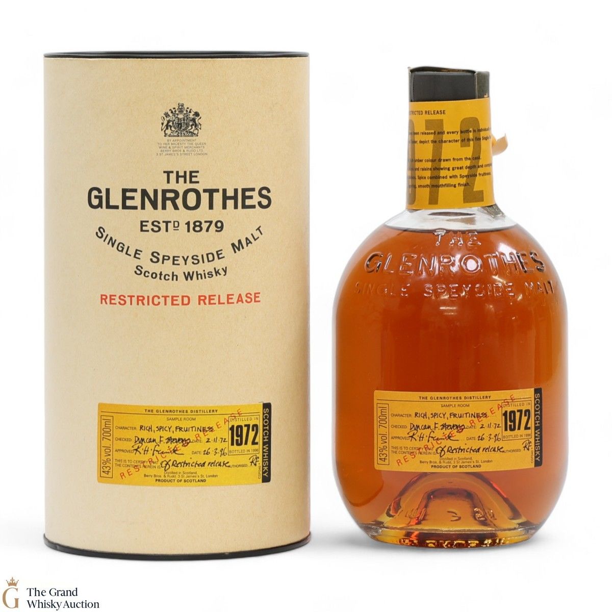 Glenrothes - 23 Year Old - 1972 Restricted Release