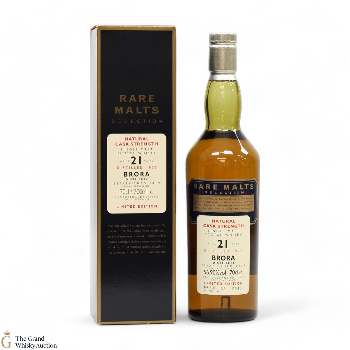 Brora - 21 Year Old 1977 - Rare Malts 56.90%