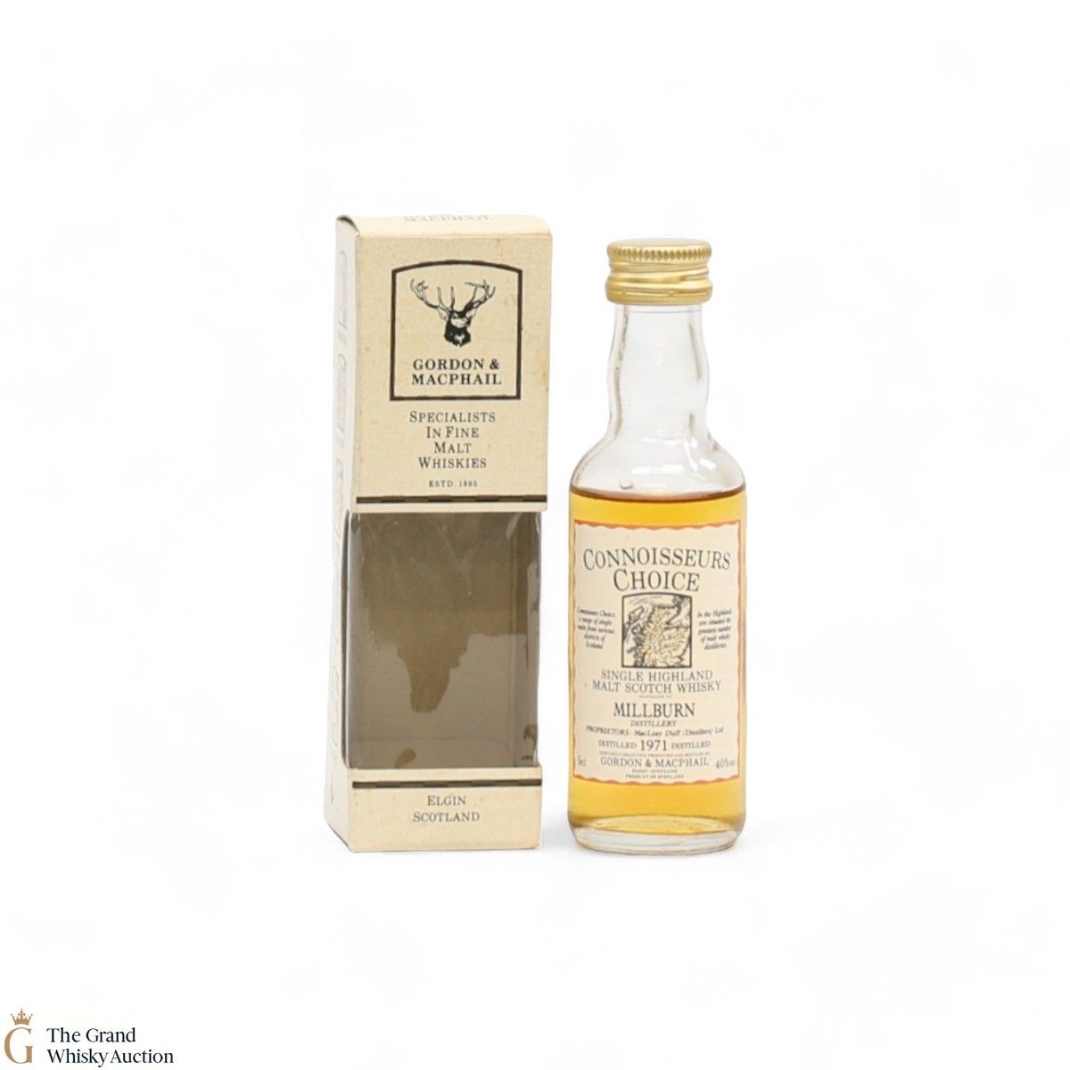 Millburn - 1971 Connoisseurs Choice Gordon & MacPhail (5cl)
