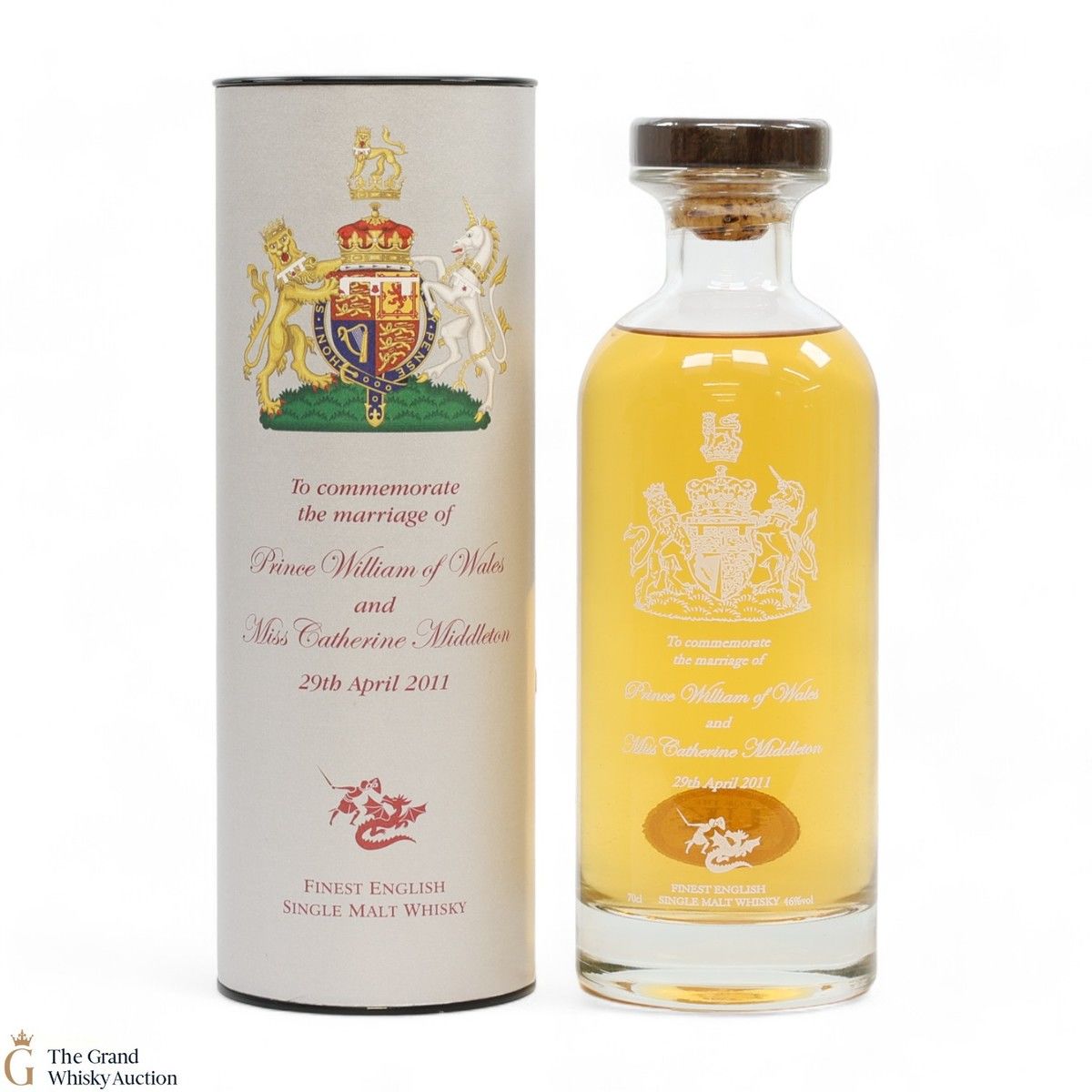 The English Whisky Co. - Royal Marriage William & Catherine Decanter