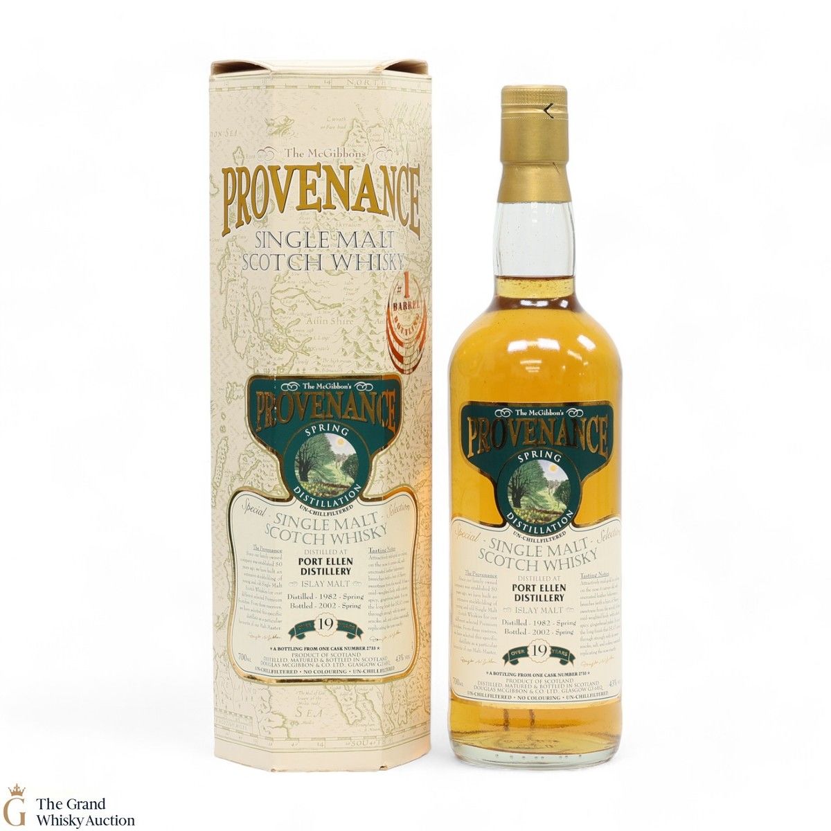 Port Ellen - 19 Year Old 1982 Provenance 2002