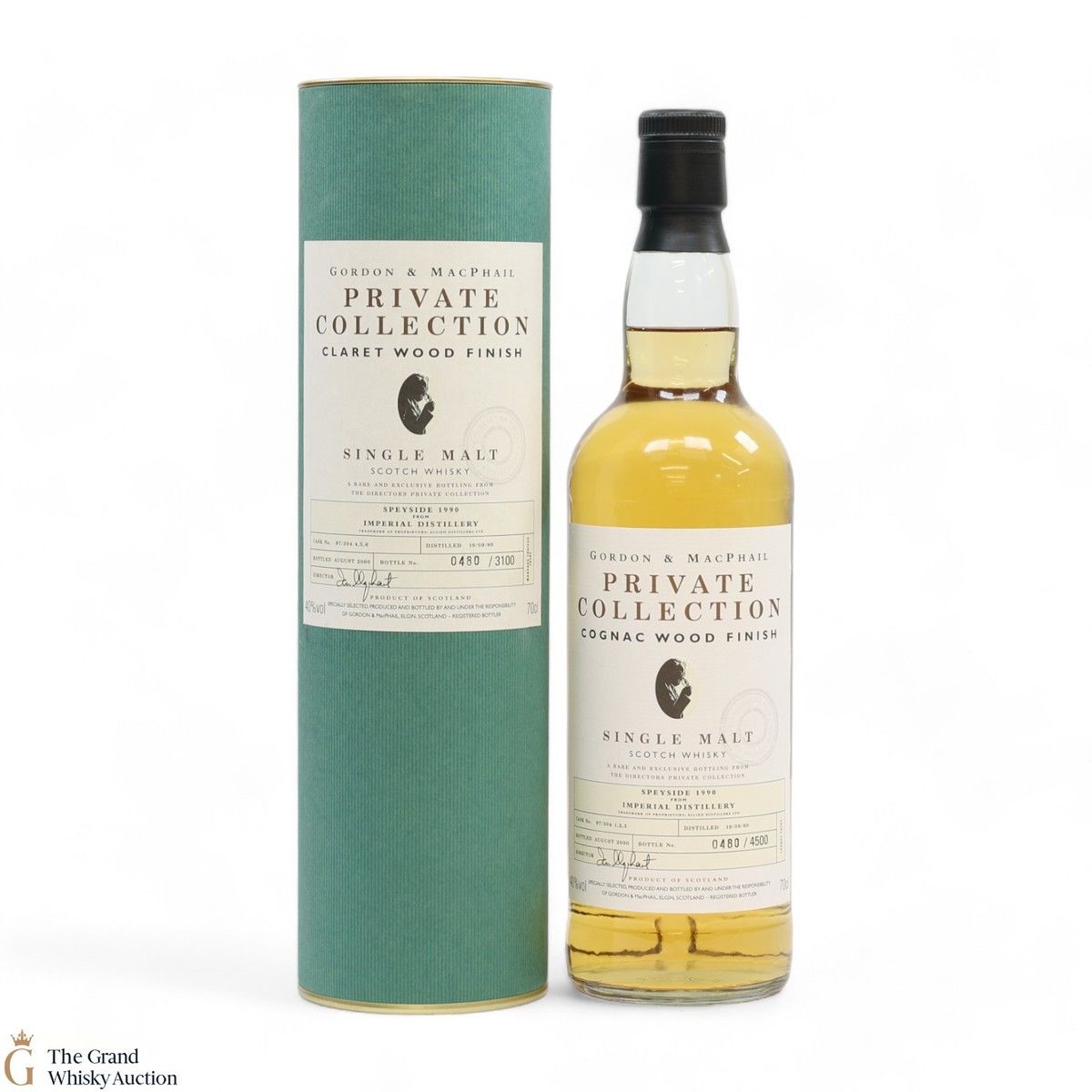 Imperial - 1990 Cognac Wood Finish - Gordon & MacPhail Private Collection