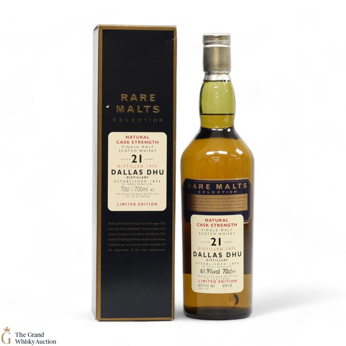 Dallas Dhu - 21 Year Old - 1975 Rare Malts 61.9%