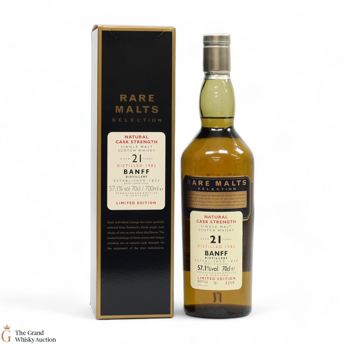 Banff - 21 Year Old (1982) - Rare Malts 57.1%