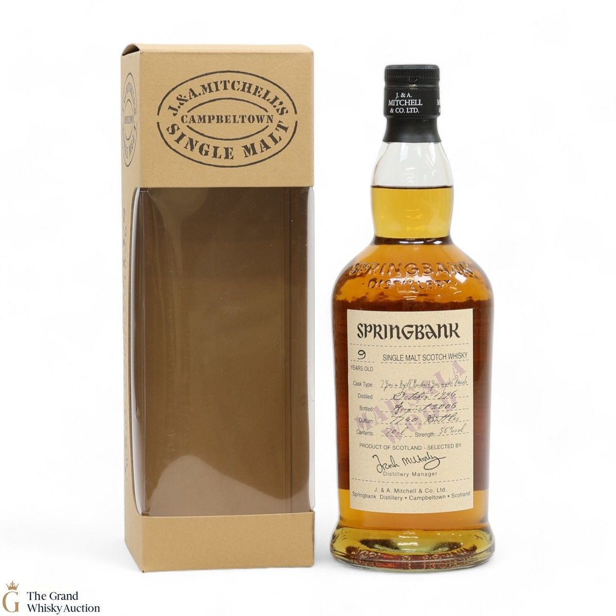 Springbank - 9 Year Old 1996 - Marsala Wood 