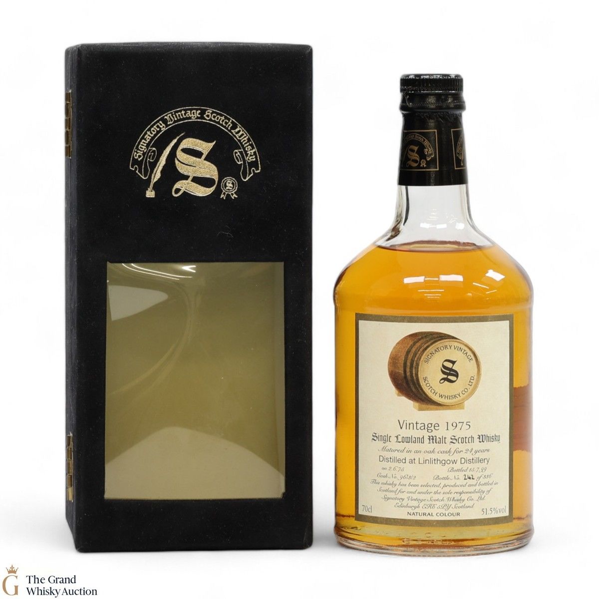 Linlithgow - 24 Year Old 1975 Signatory Vintage #96/3/12 