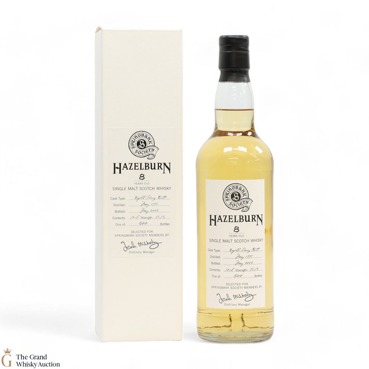 Hazelburn - 8 Year Old 1998 Refill Sherry Butt 2006 Springbank Society